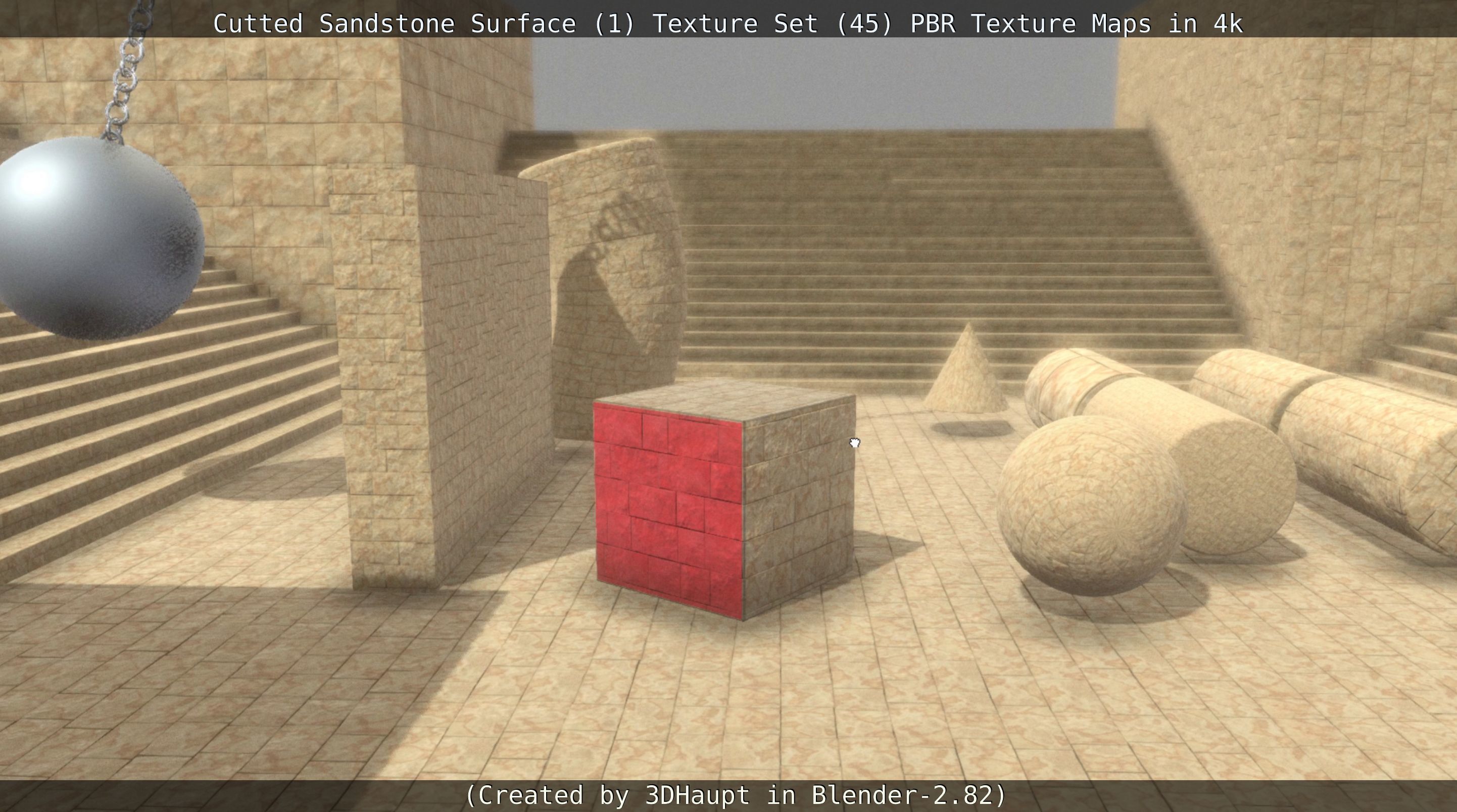 Cutted Sandstone Surface -1- Texture Set -45- Texture_97