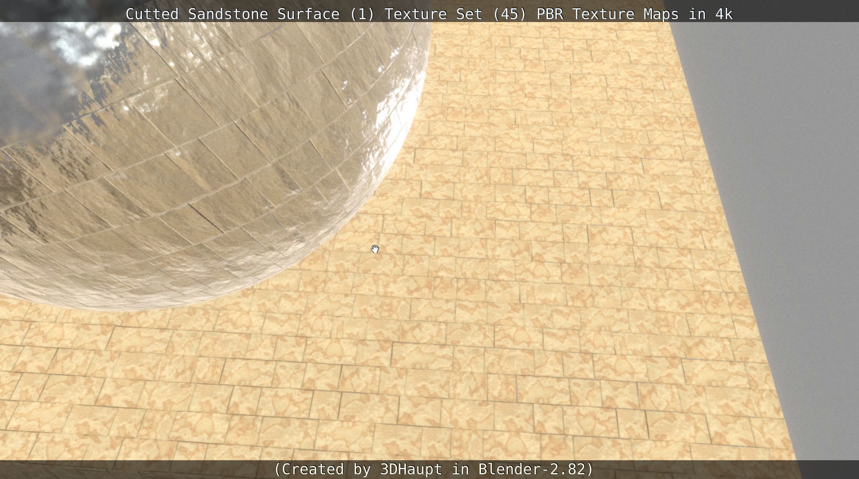 Cutted Sandstone Surface -1- Texture Set -45- Texture_68