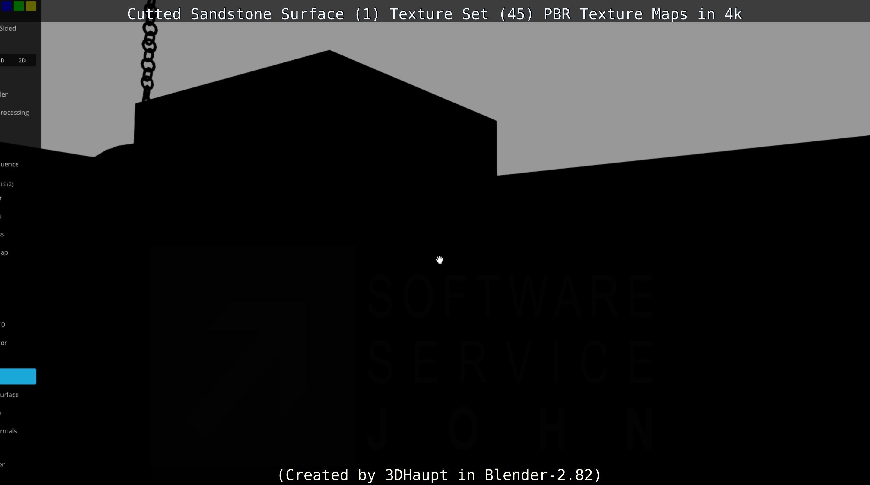 Cutted Sandstone Surface -1- Texture Set -45- Texture_145