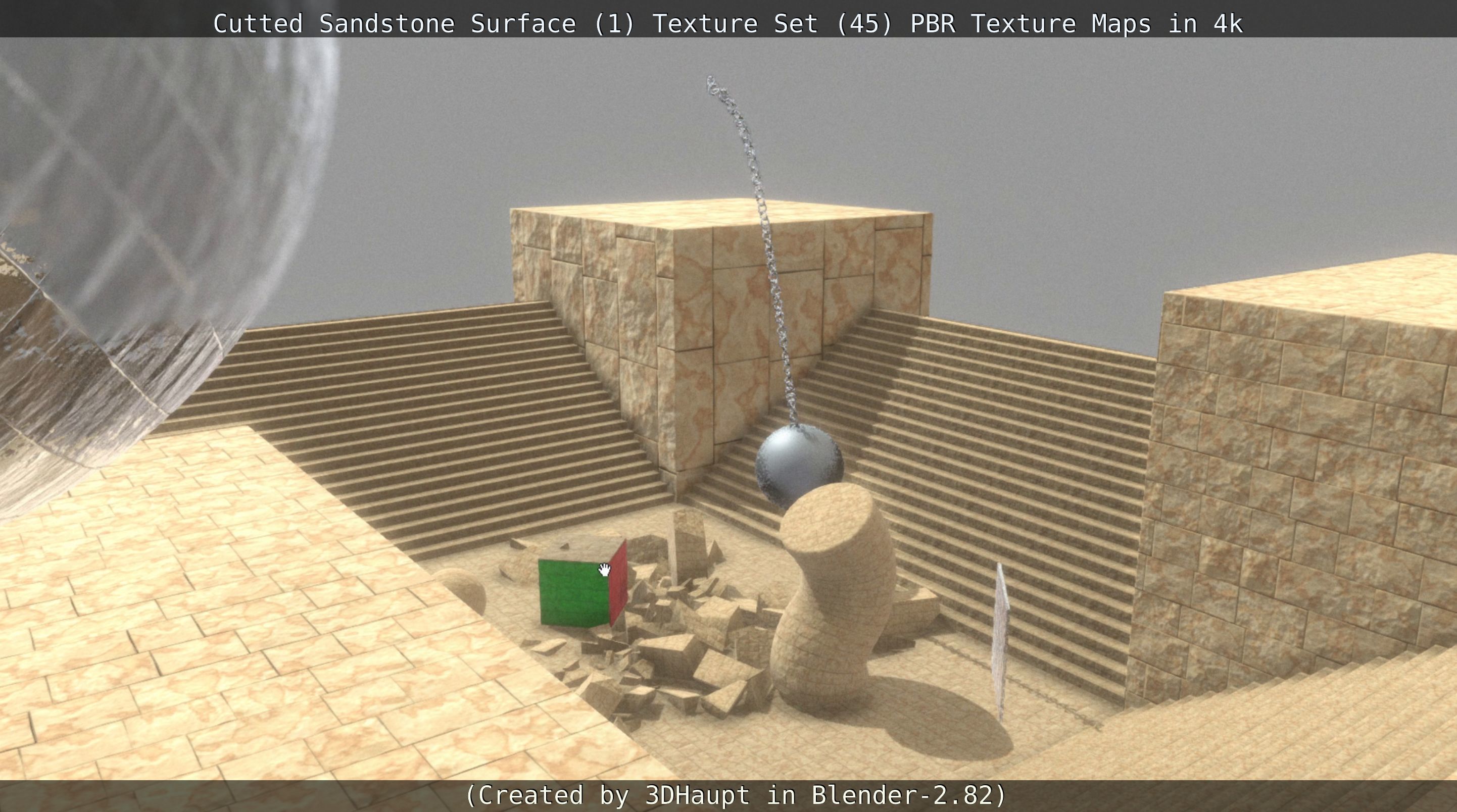 Cutted Sandstone Surface -1- Texture Set -45- Texture_15