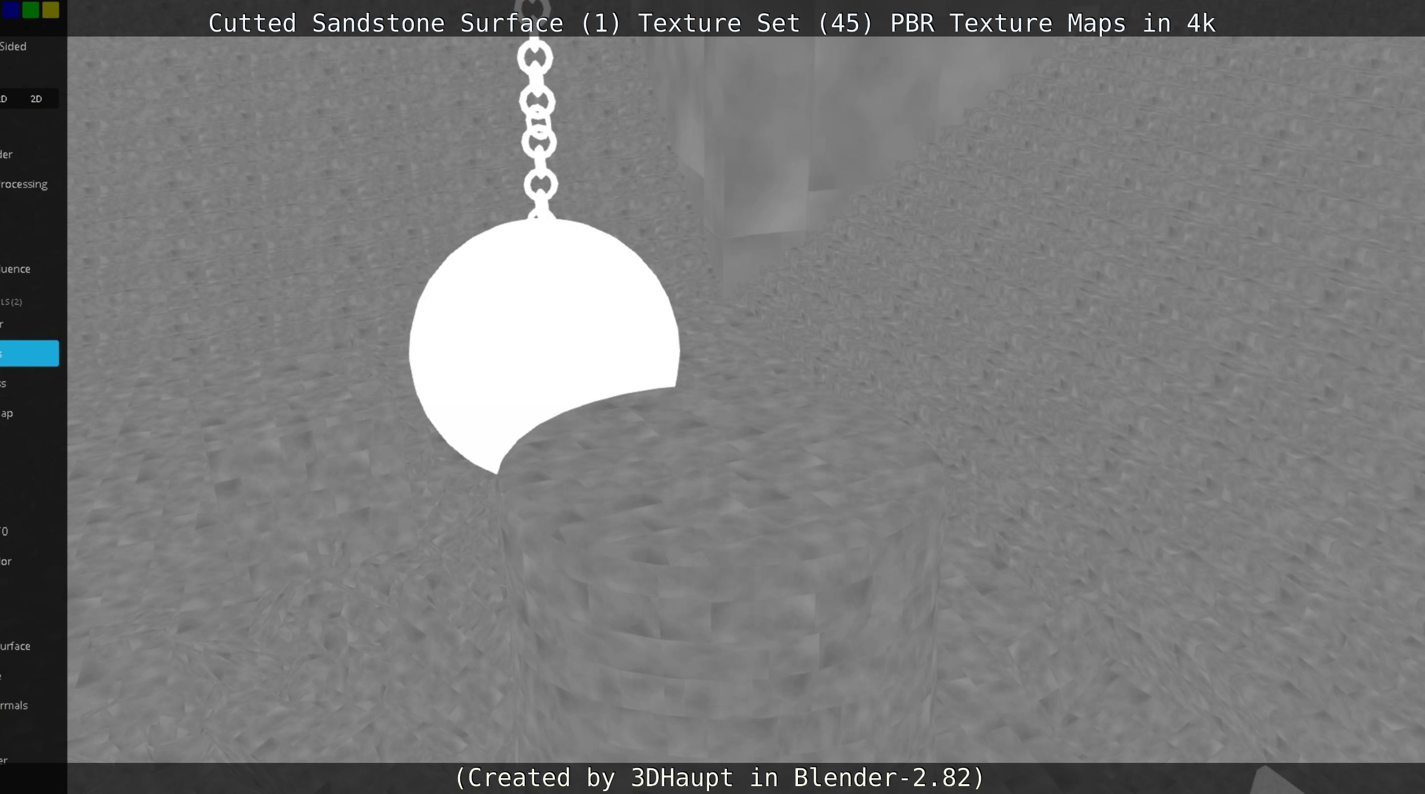 Cutted Sandstone Surface -1- Texture Set -45- Texture_19