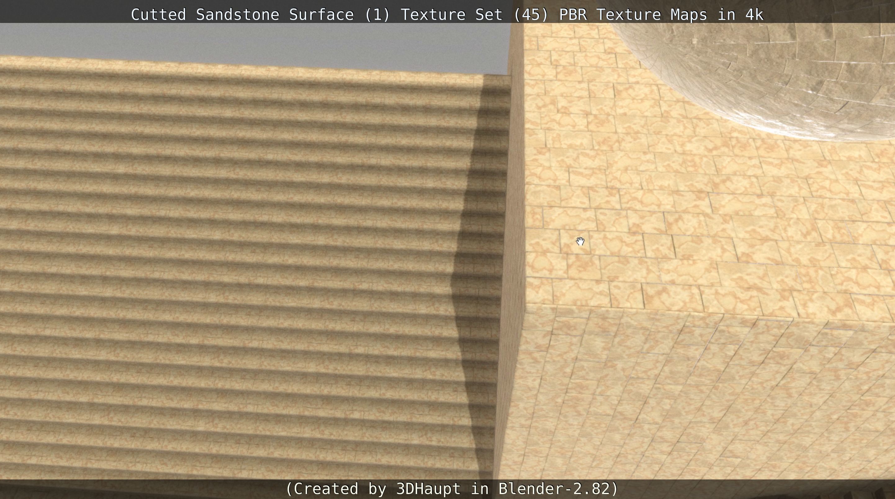Cutted Sandstone Surface -1- Texture Set -45- Texture_65
