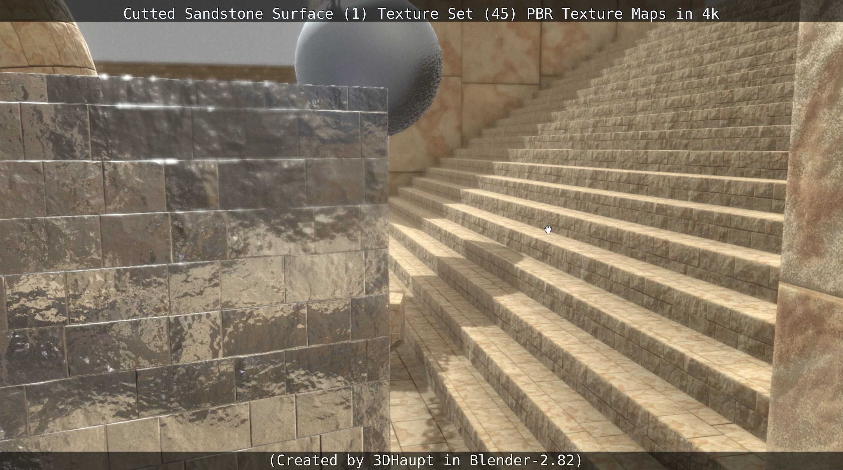 Cutted Sandstone Surface -1- Texture Set -45- Texture_9