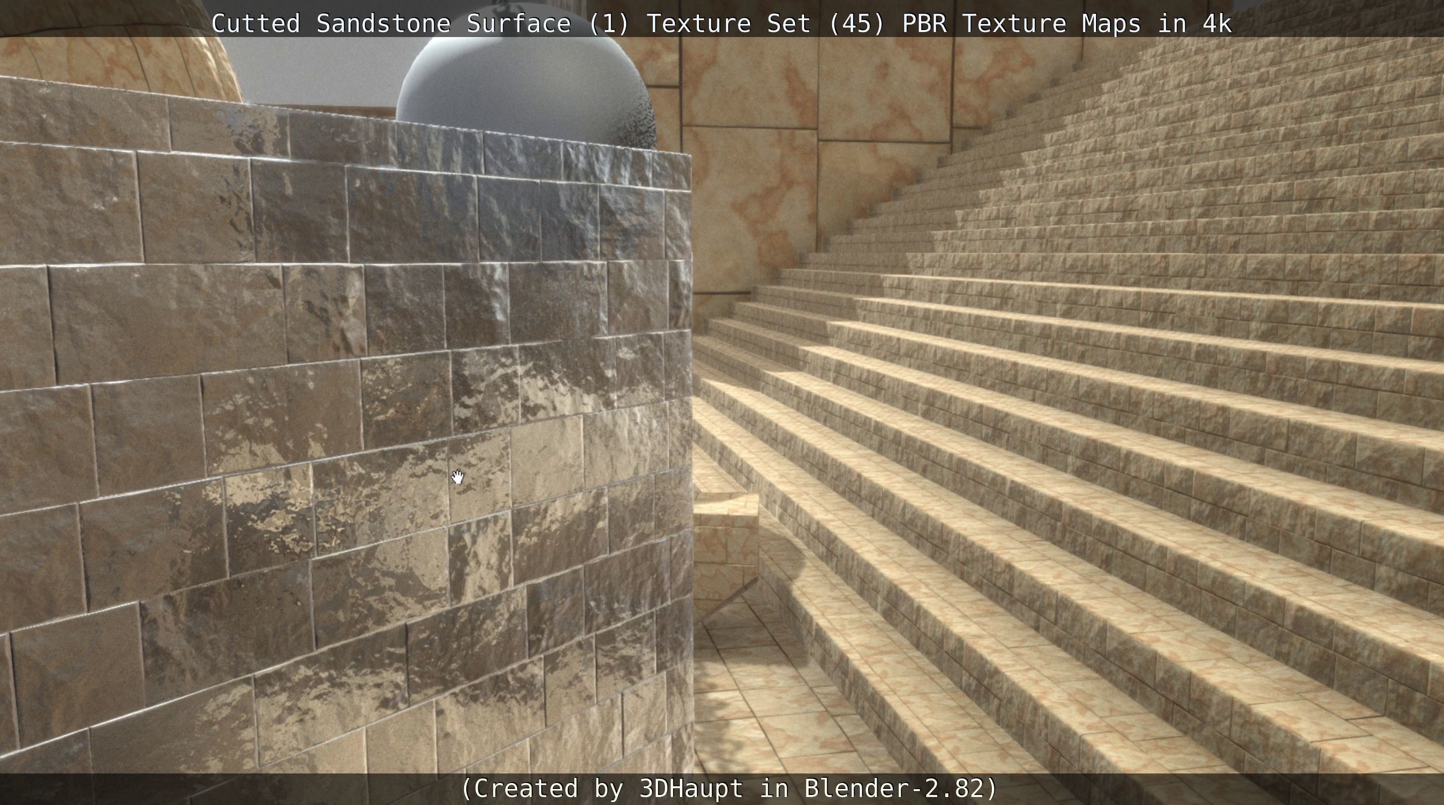 Cutted Sandstone Surface -1- Texture Set -45- Texture_5
