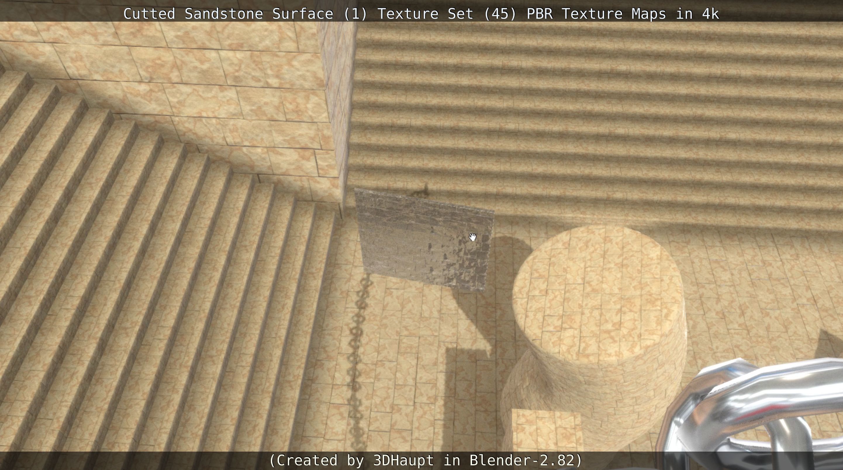 Cutted Sandstone Surface -1- Texture Set -45- Texture_8
