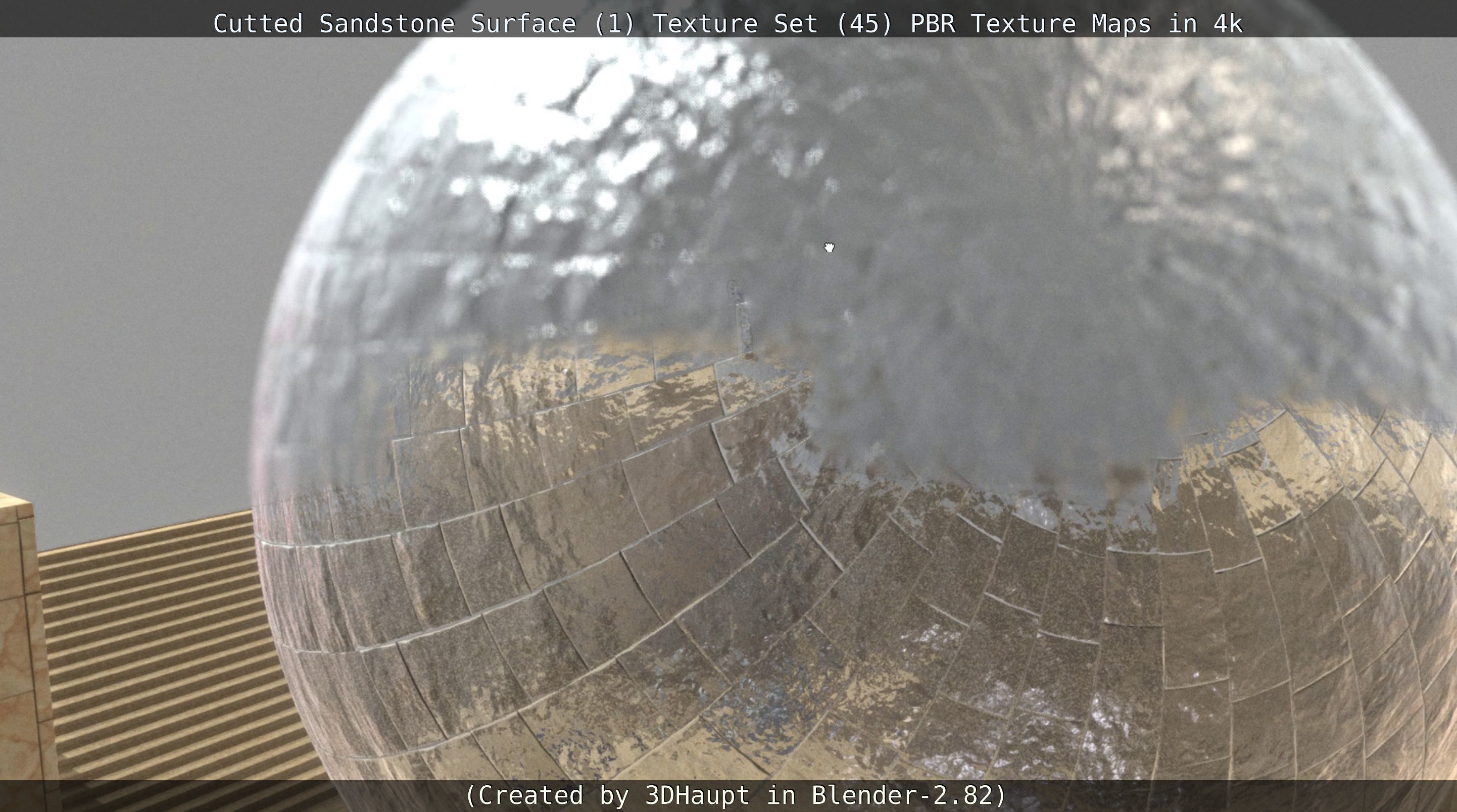 Cutted Sandstone Surface -1- Texture Set -45- Texture_4