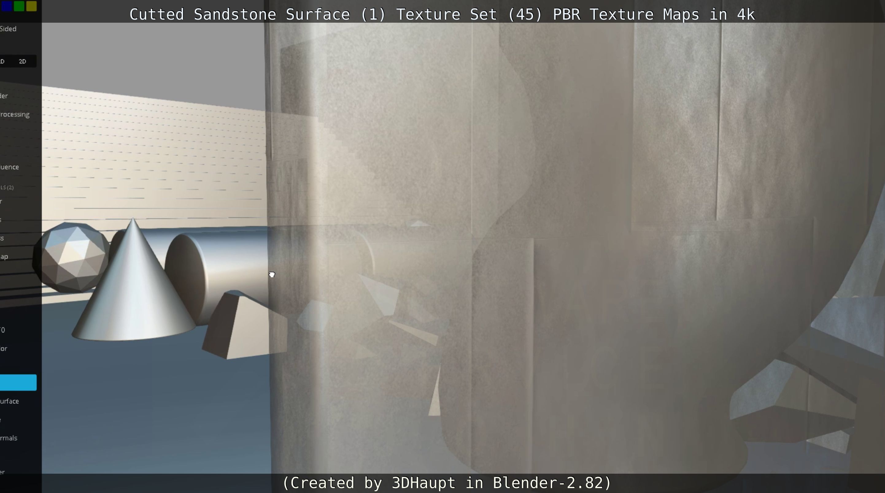 Cutted Sandstone Surface -1- Texture Set -45- Texture_32