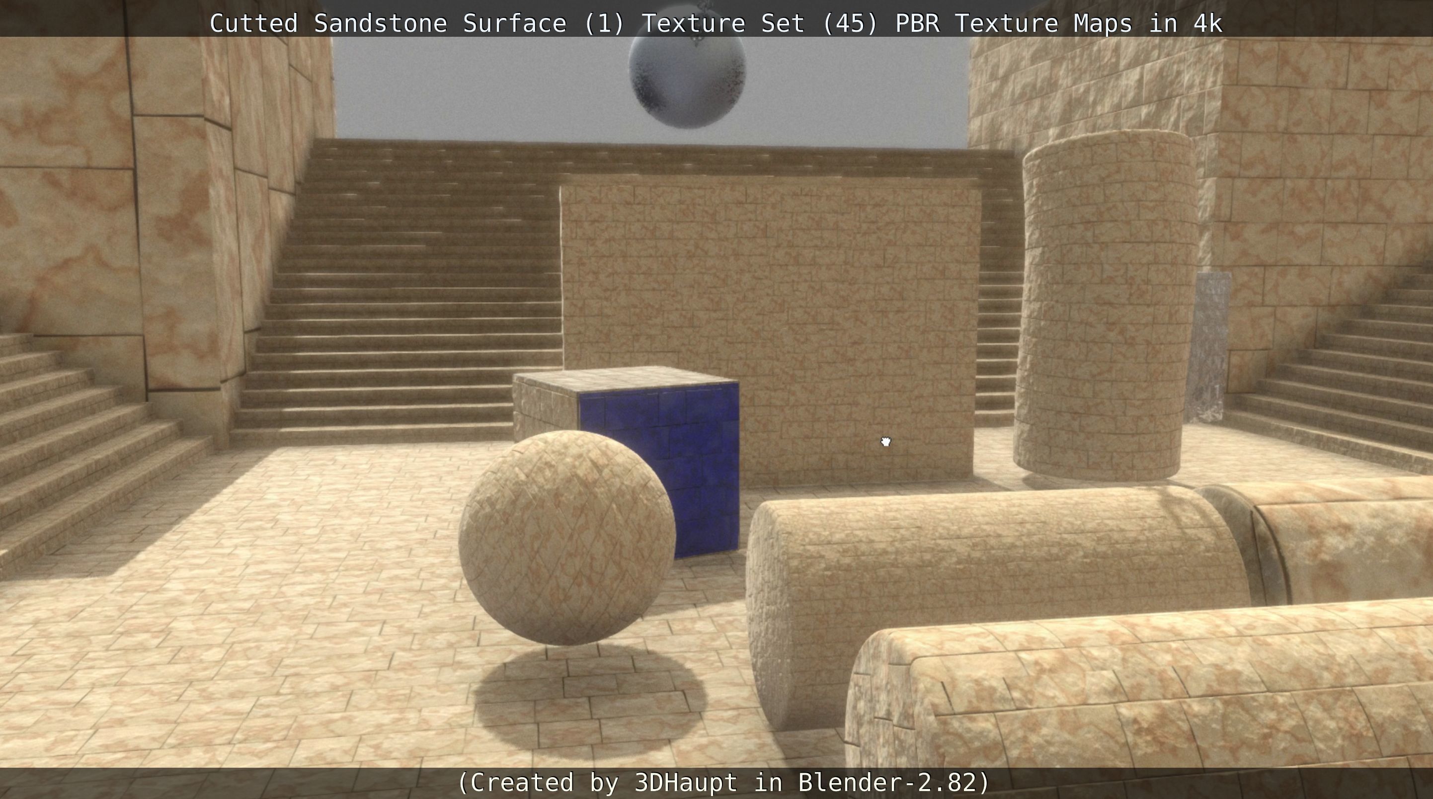 Cutted Sandstone Surface -1- Texture Set -45- Texture_95