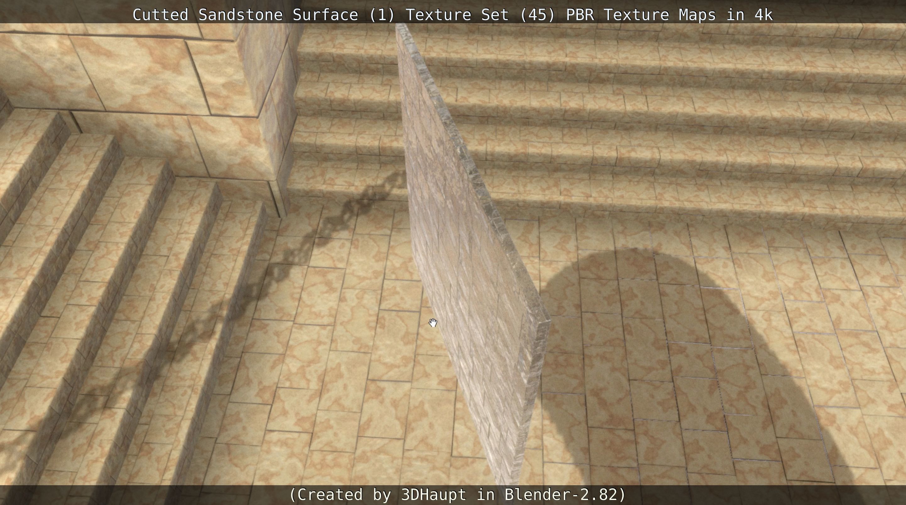Cutted Sandstone Surface -1- Texture Set -45- Texture_62