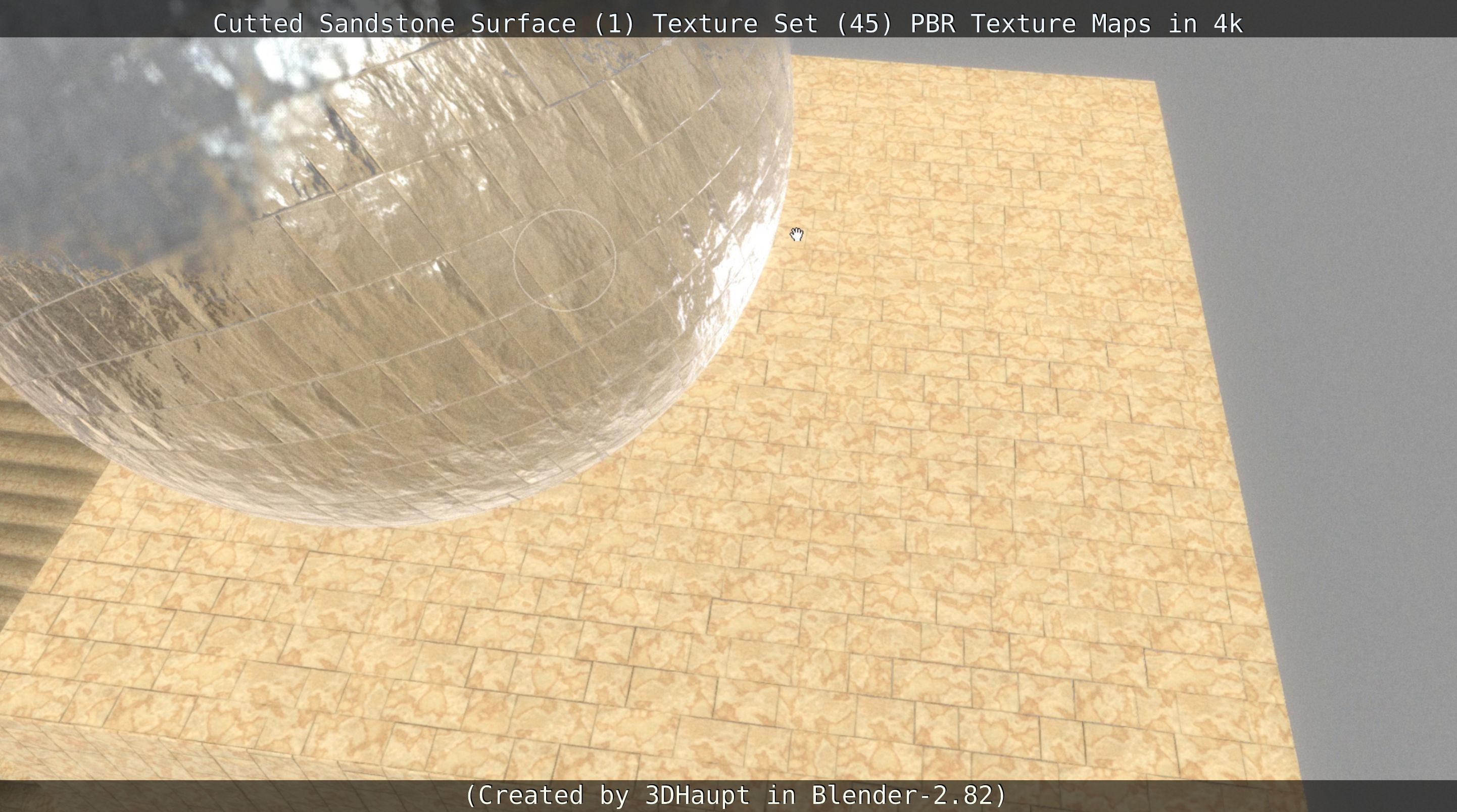Cutted Sandstone Surface -1- Texture Set -45- Texture_70