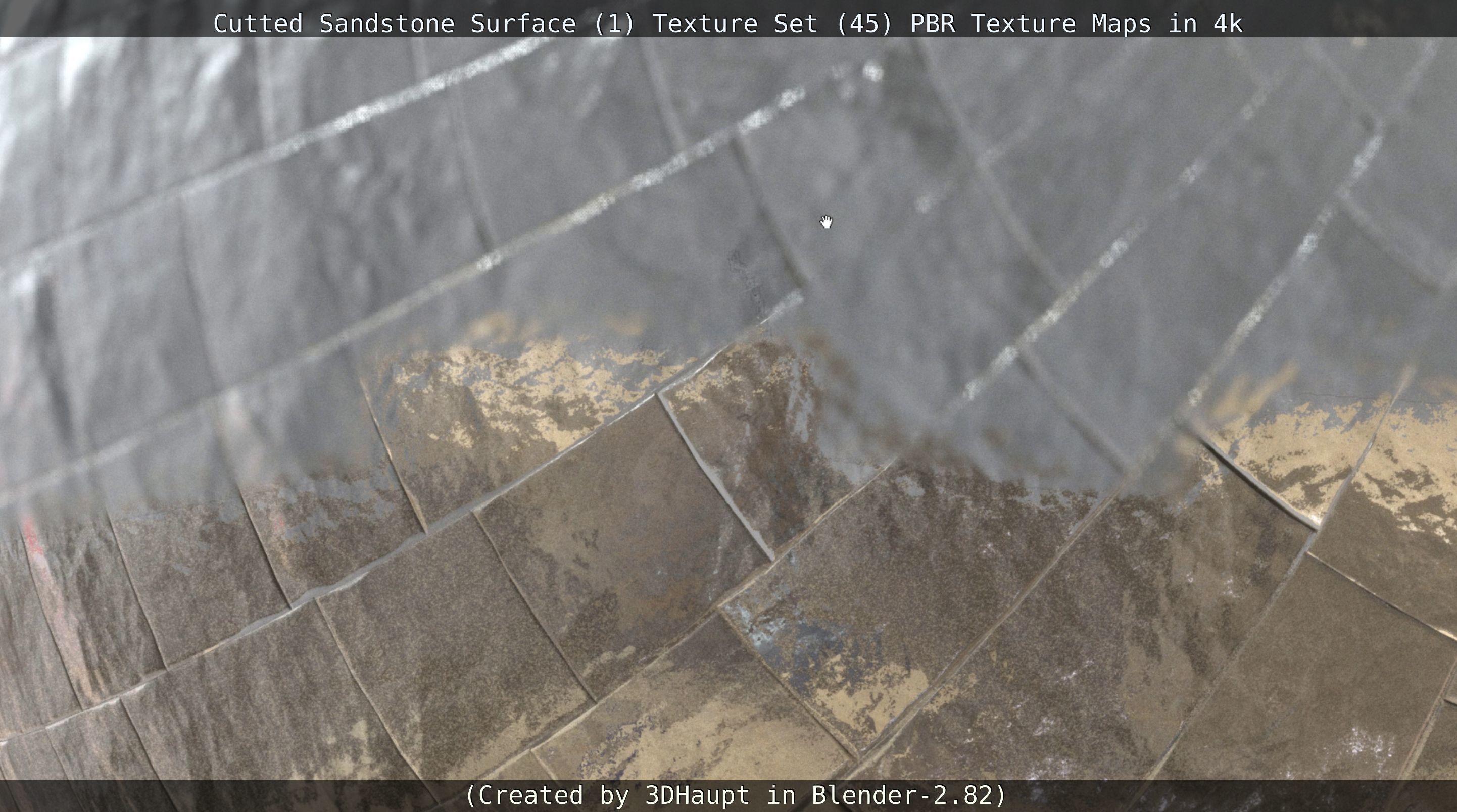Cutted Sandstone Surface -1- Texture Set -45- Texture_77