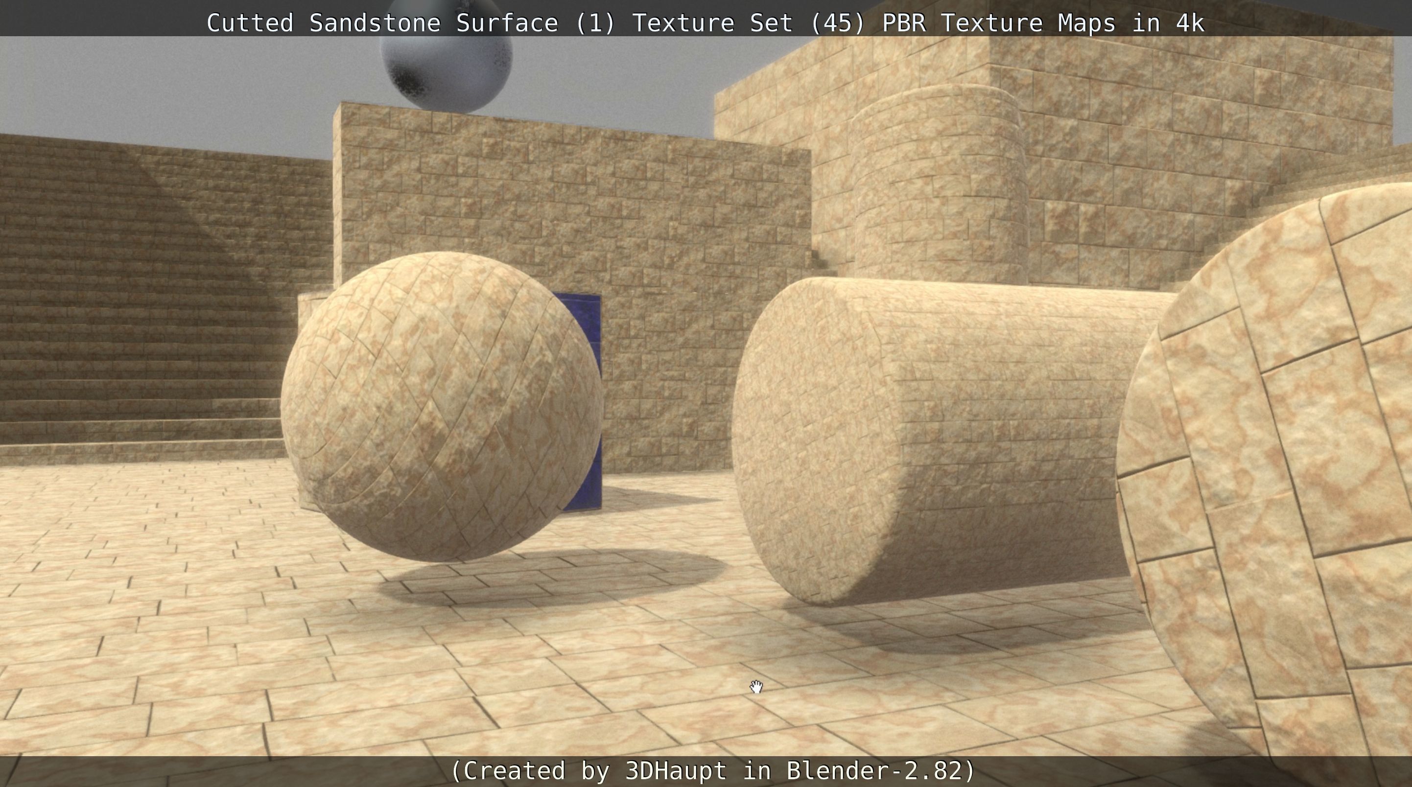 Cutted Sandstone Surface -1- Texture Set -45- Texture_49