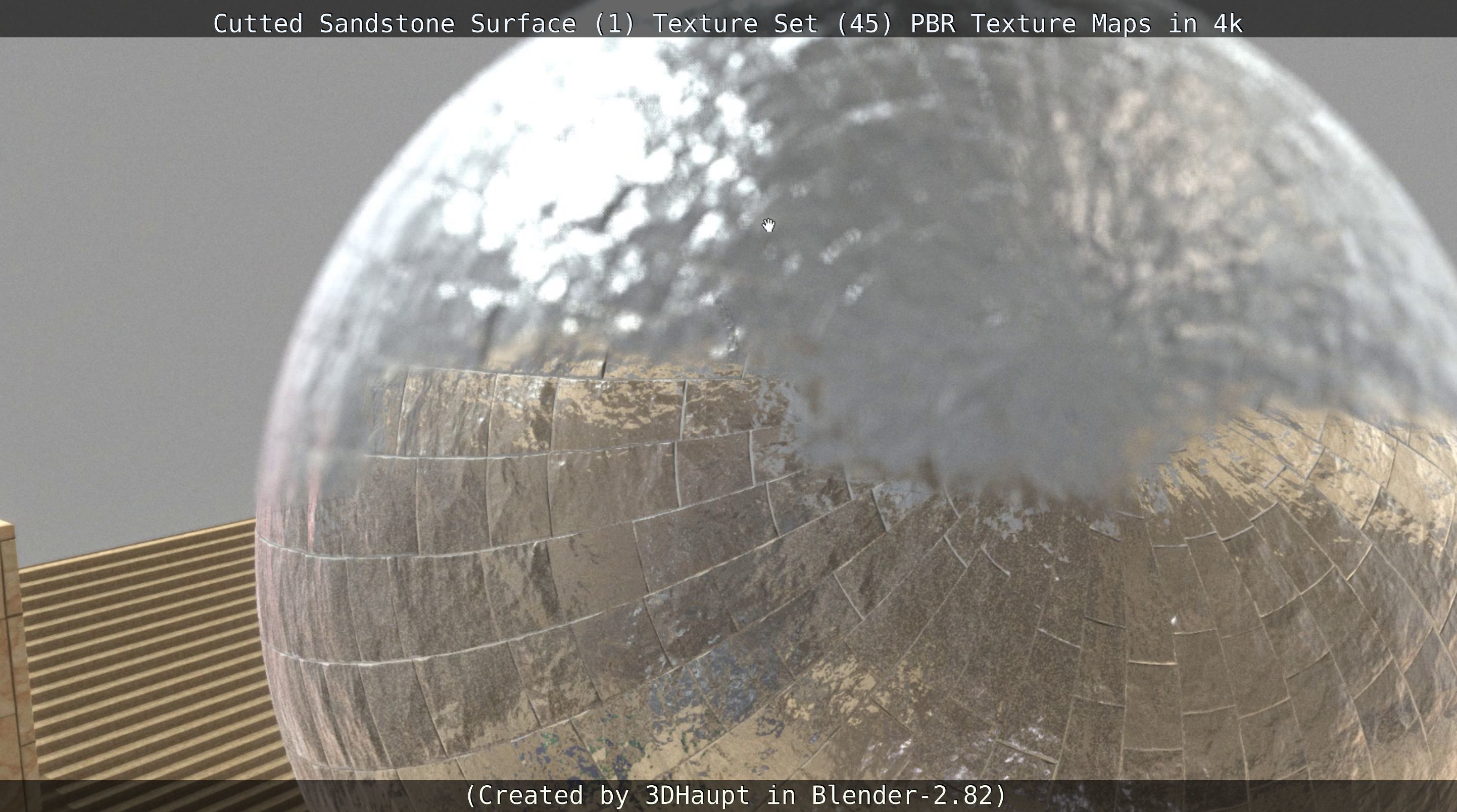 Cutted Sandstone Surface -1- Texture Set -45- Texture_78