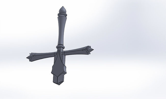  Fate Apocrypha Joan of Arc Sword Handle 3D print model
