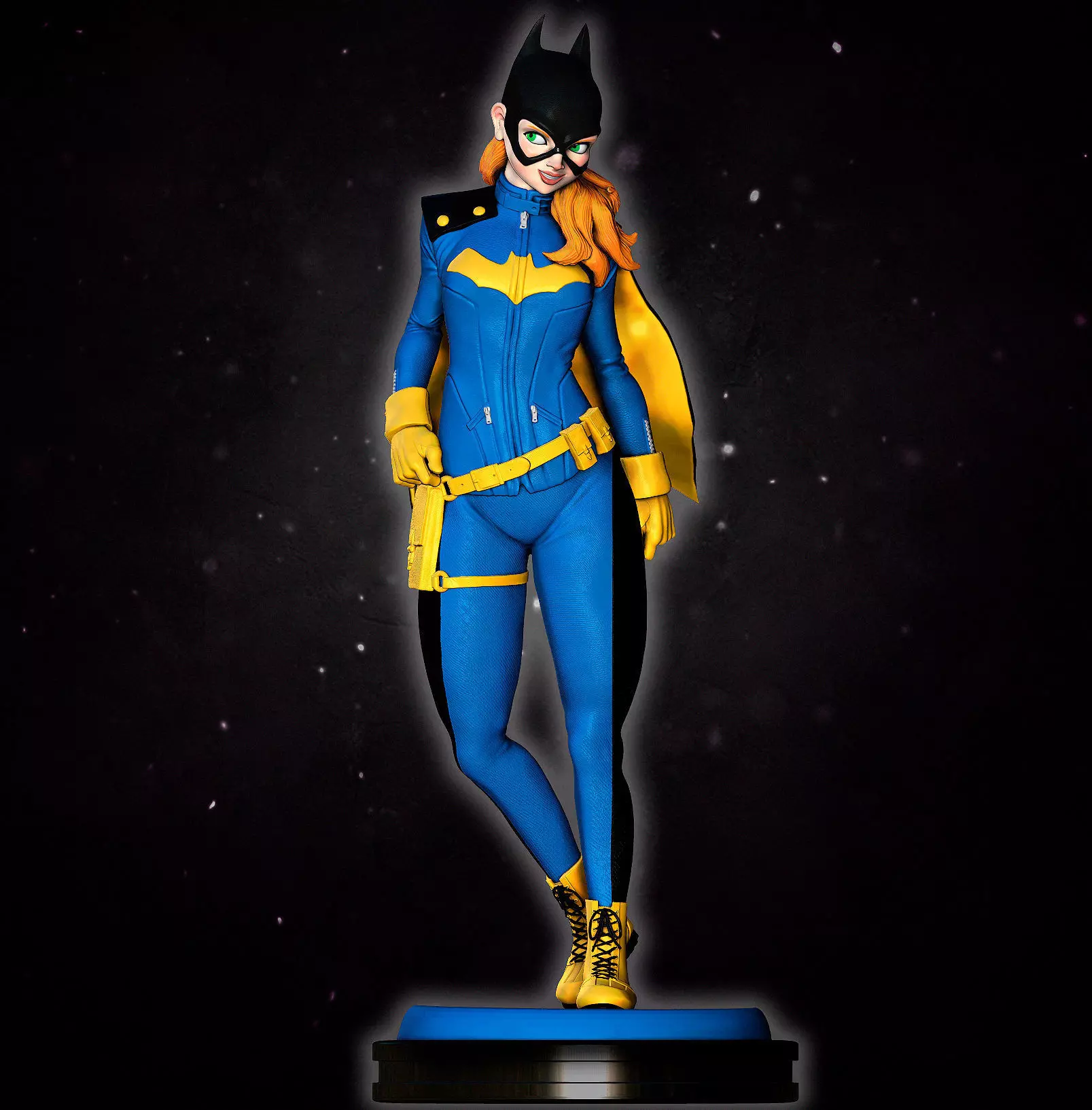 Batgirl new 52 3D print model_0