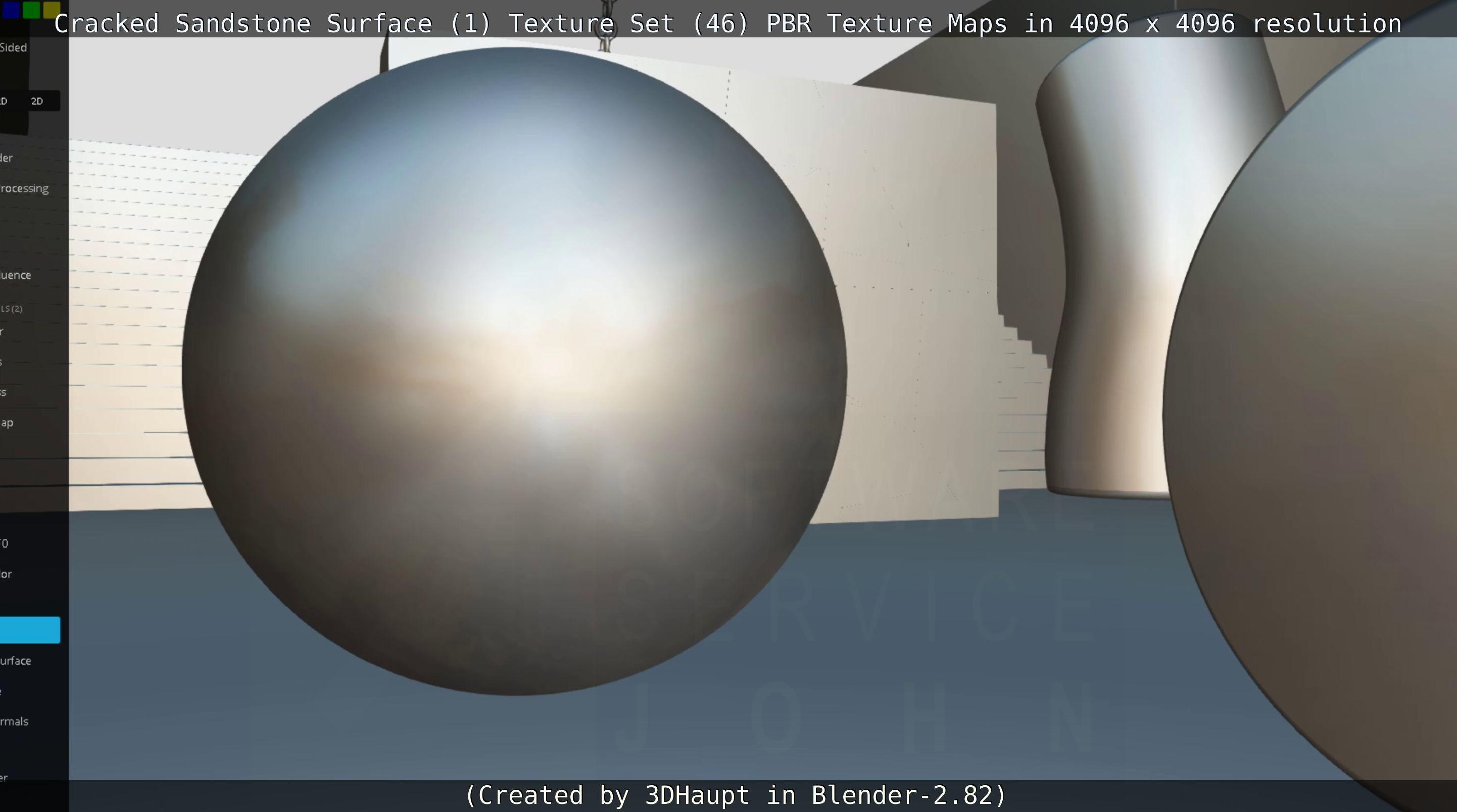 Cracked Sandstone Surface -1- Texture Set -46- Texture_13