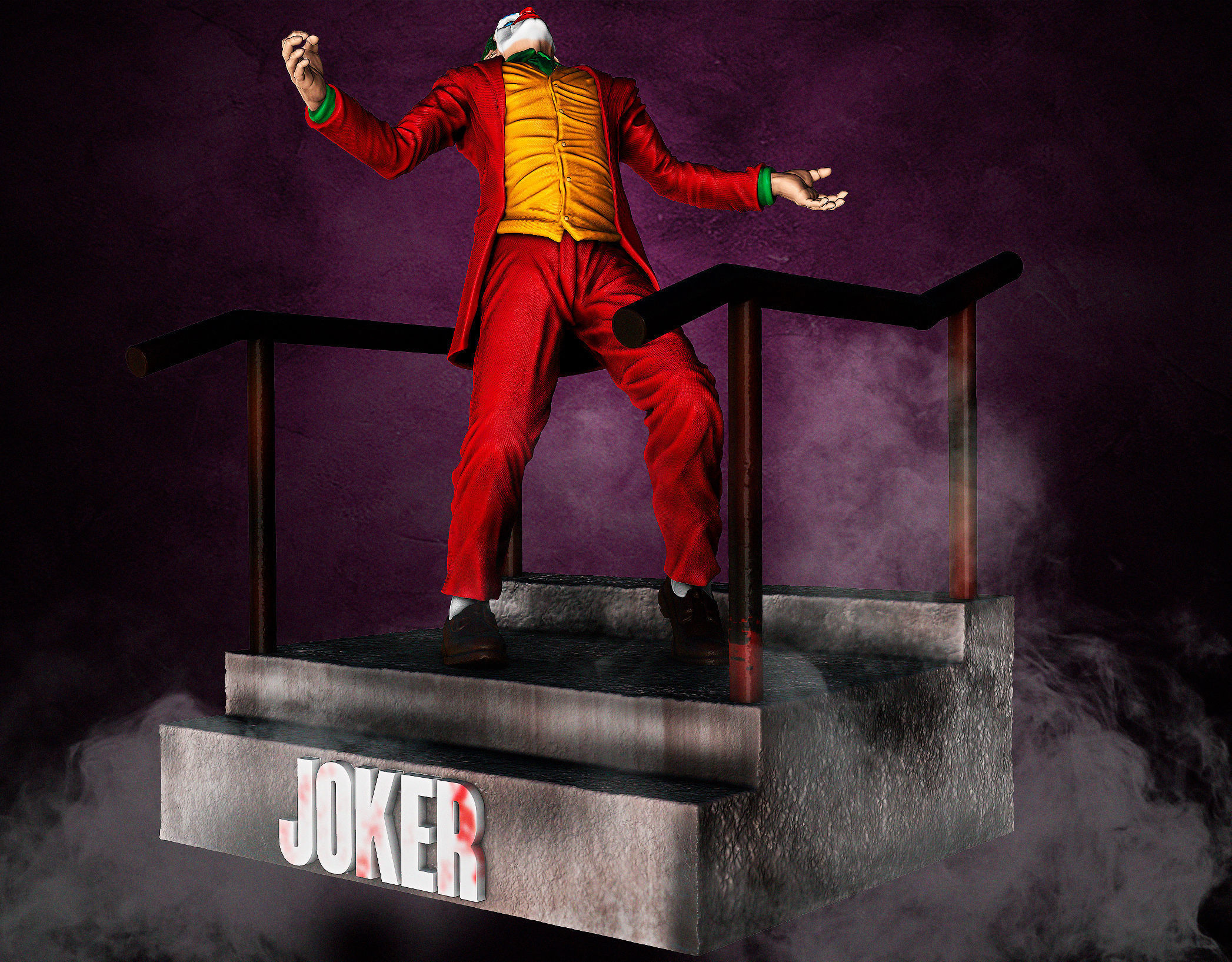 Joker 2019 3D print model_1
