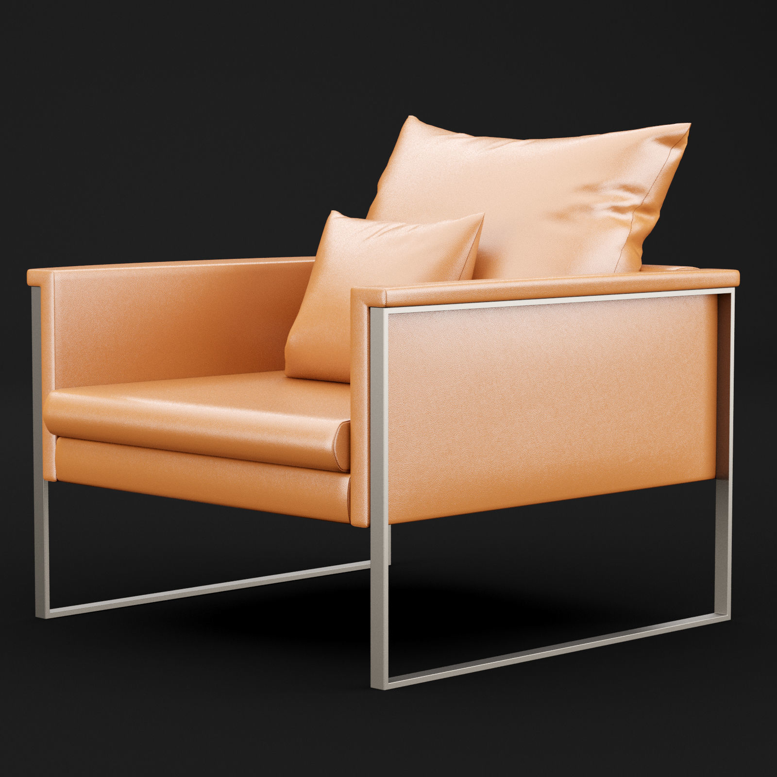 Chair go large single BT design 3D model_10