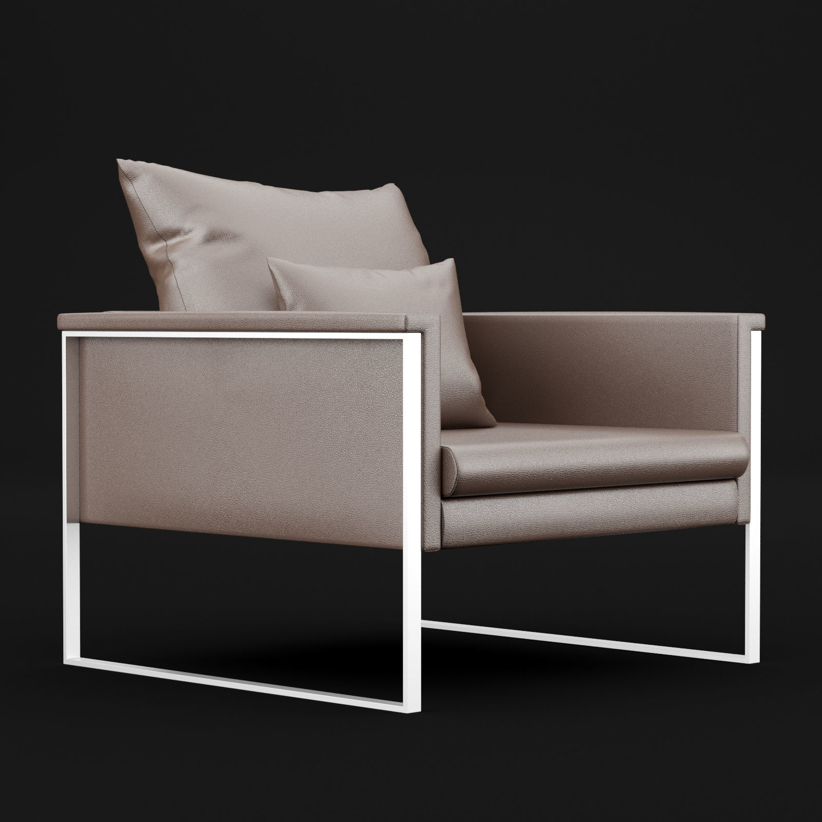 Chair go large single BT design 3D model_8