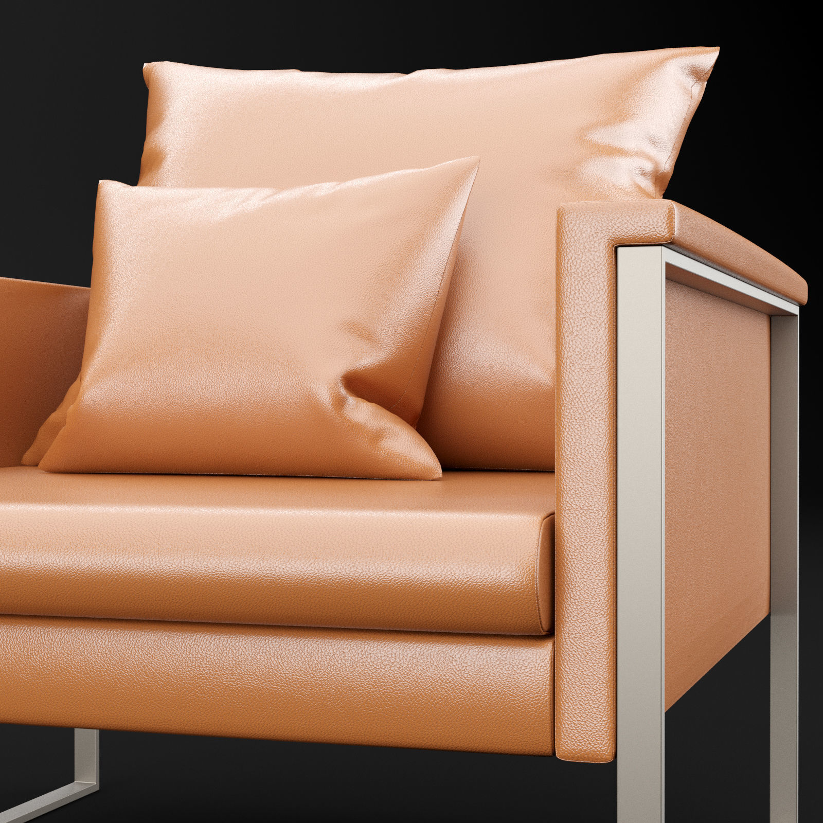Chair go large single BT design 3D model_16