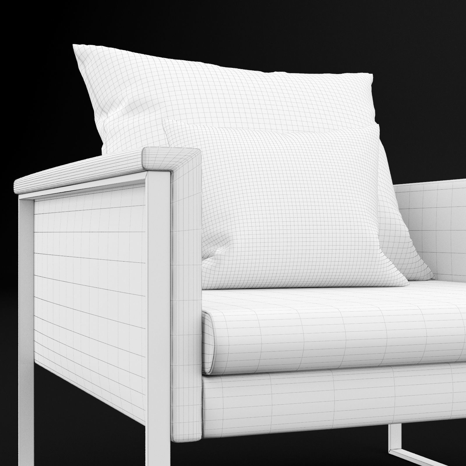 Chair go large single BT design 3D model_19