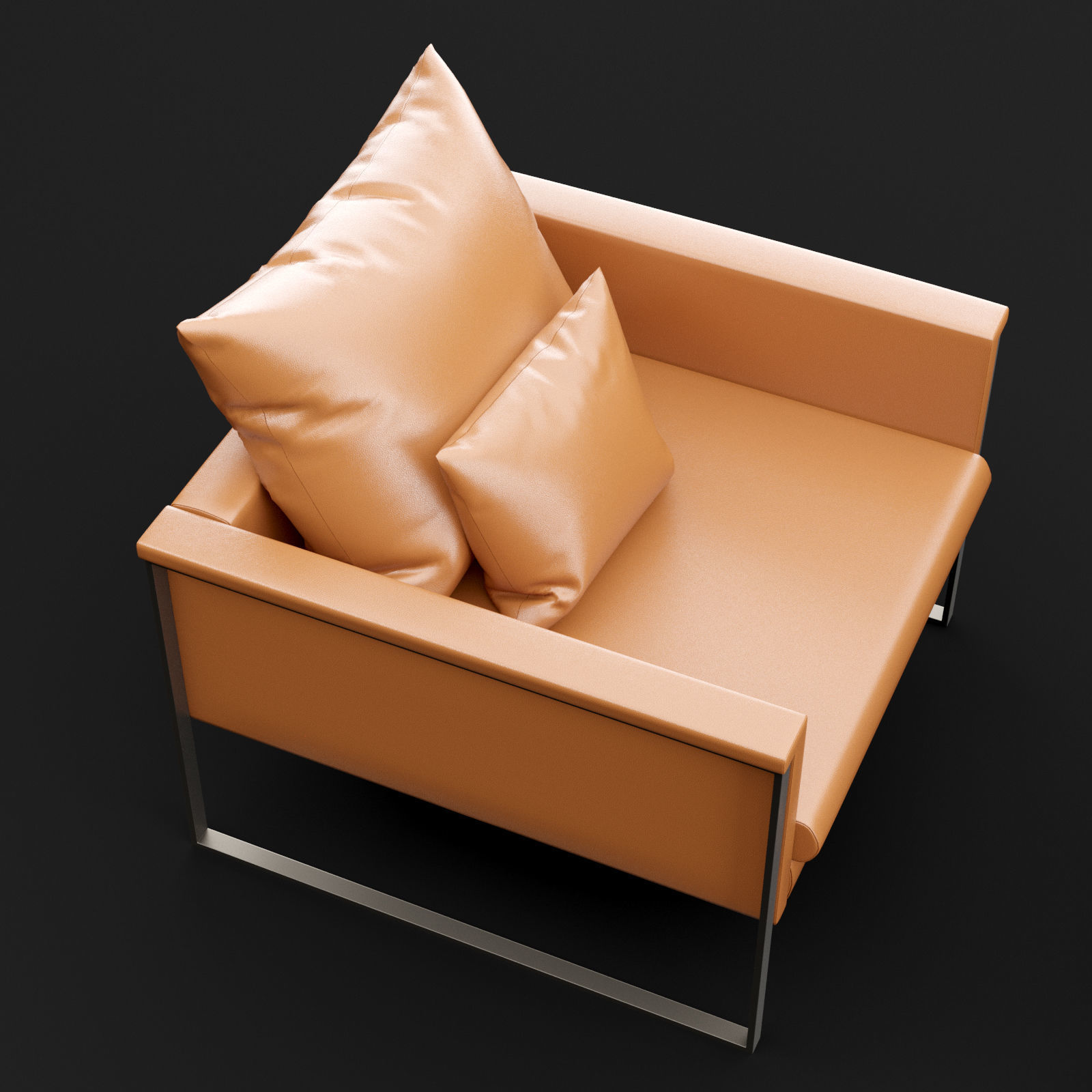 Chair go large single BT design 3D model_14