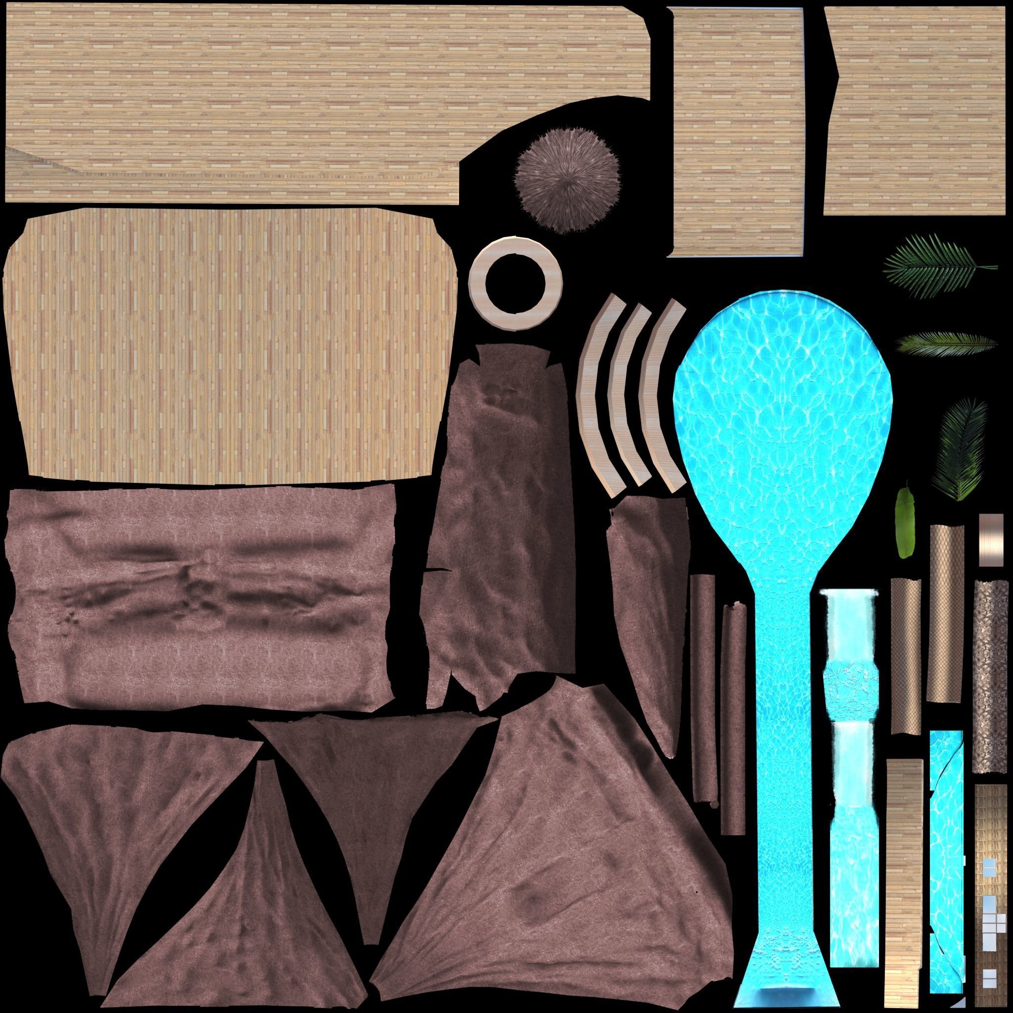 Tikka Yatch Low-poly 3D model_5