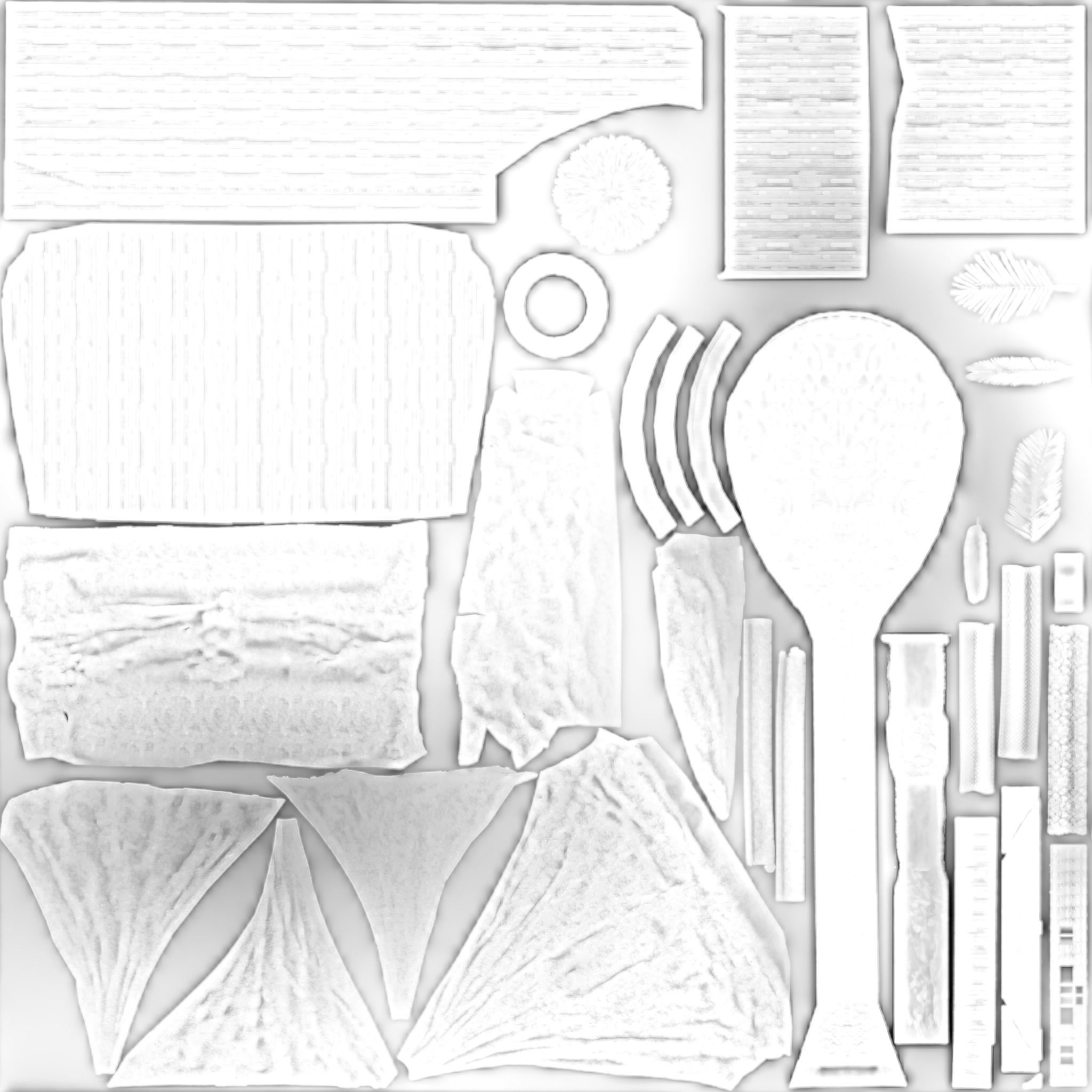 Tikka Yatch Low-poly 3D model_12