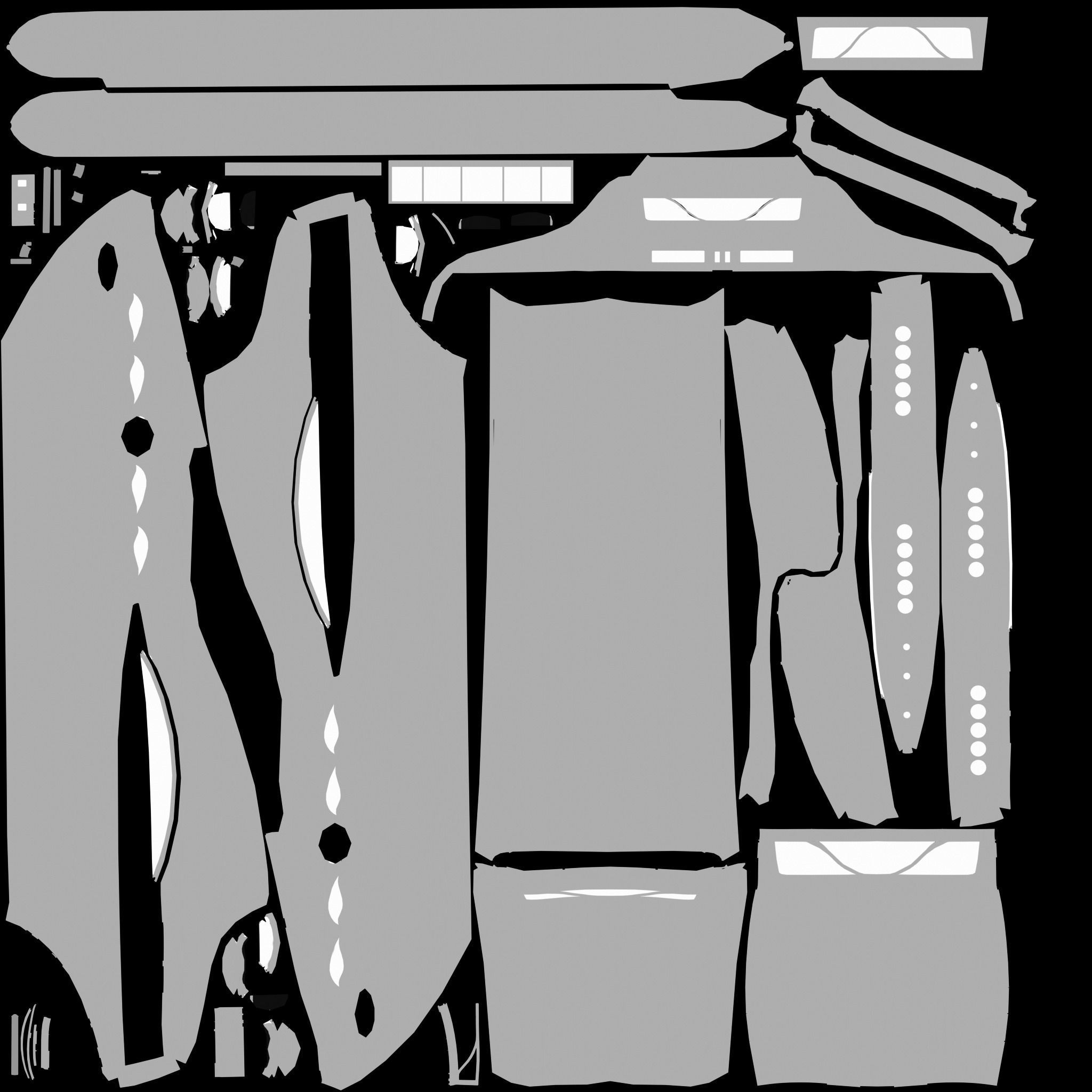 Tikka Yatch Low-poly 3D model_9