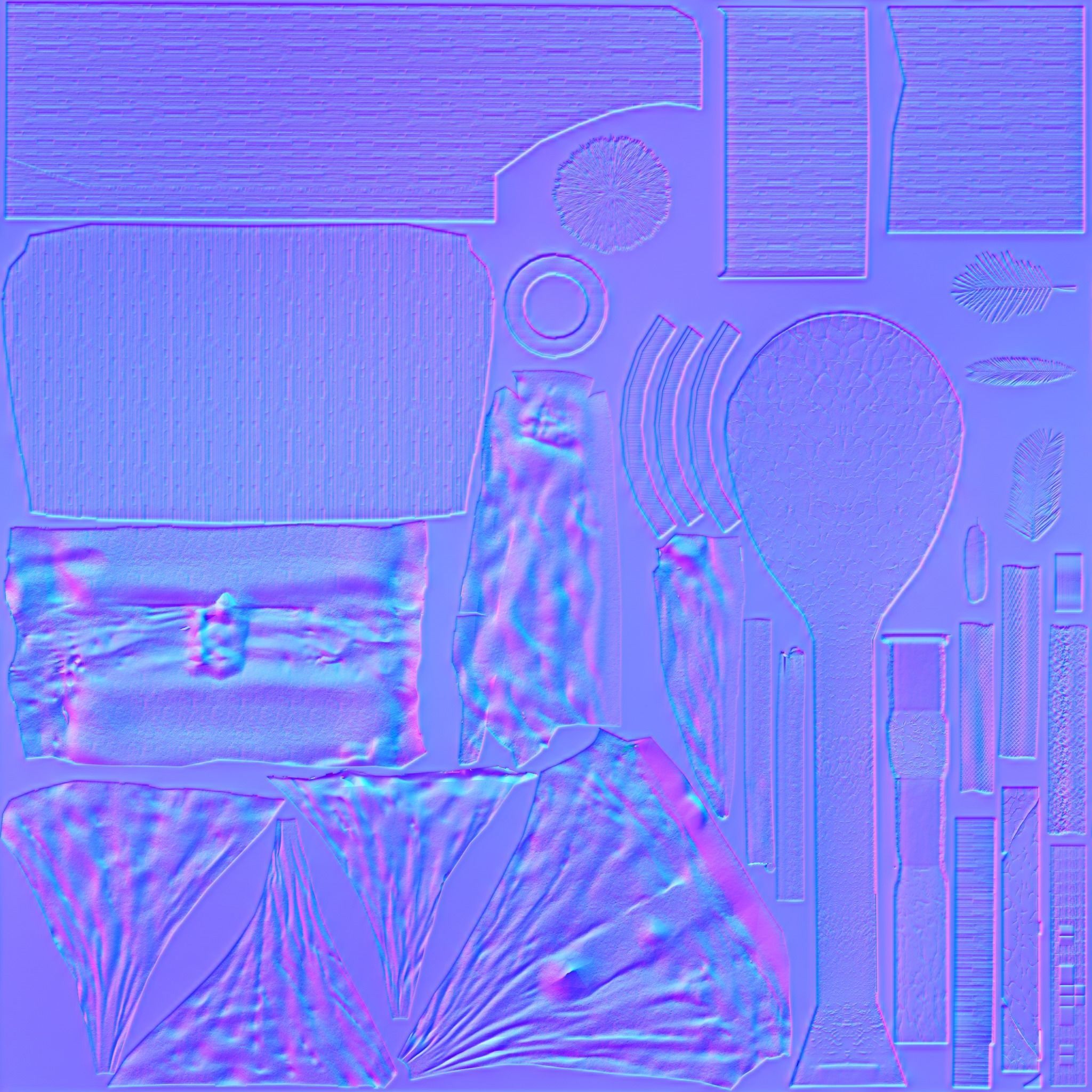 Tikka Yatch Low-poly 3D model_8