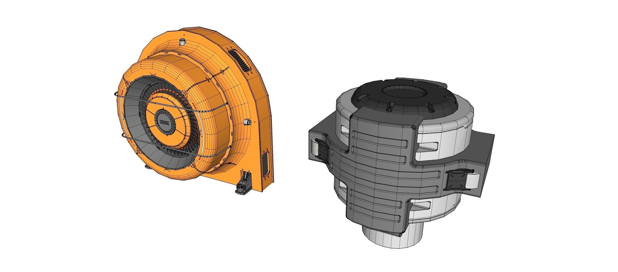 sci-fi Architecture kitbash 14 3D model_33