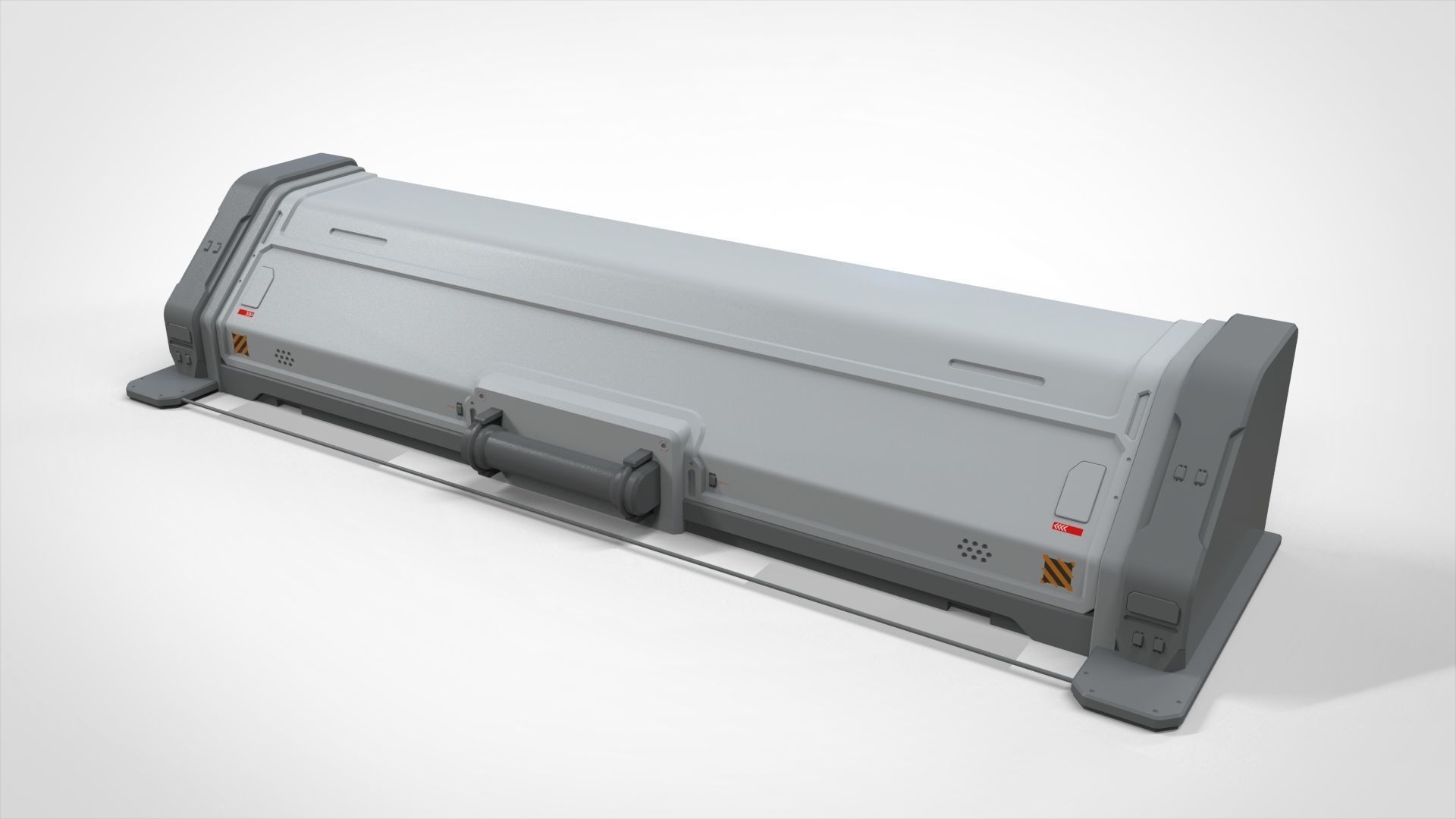 sci-fi Architecture kitbash 14 3D model_22