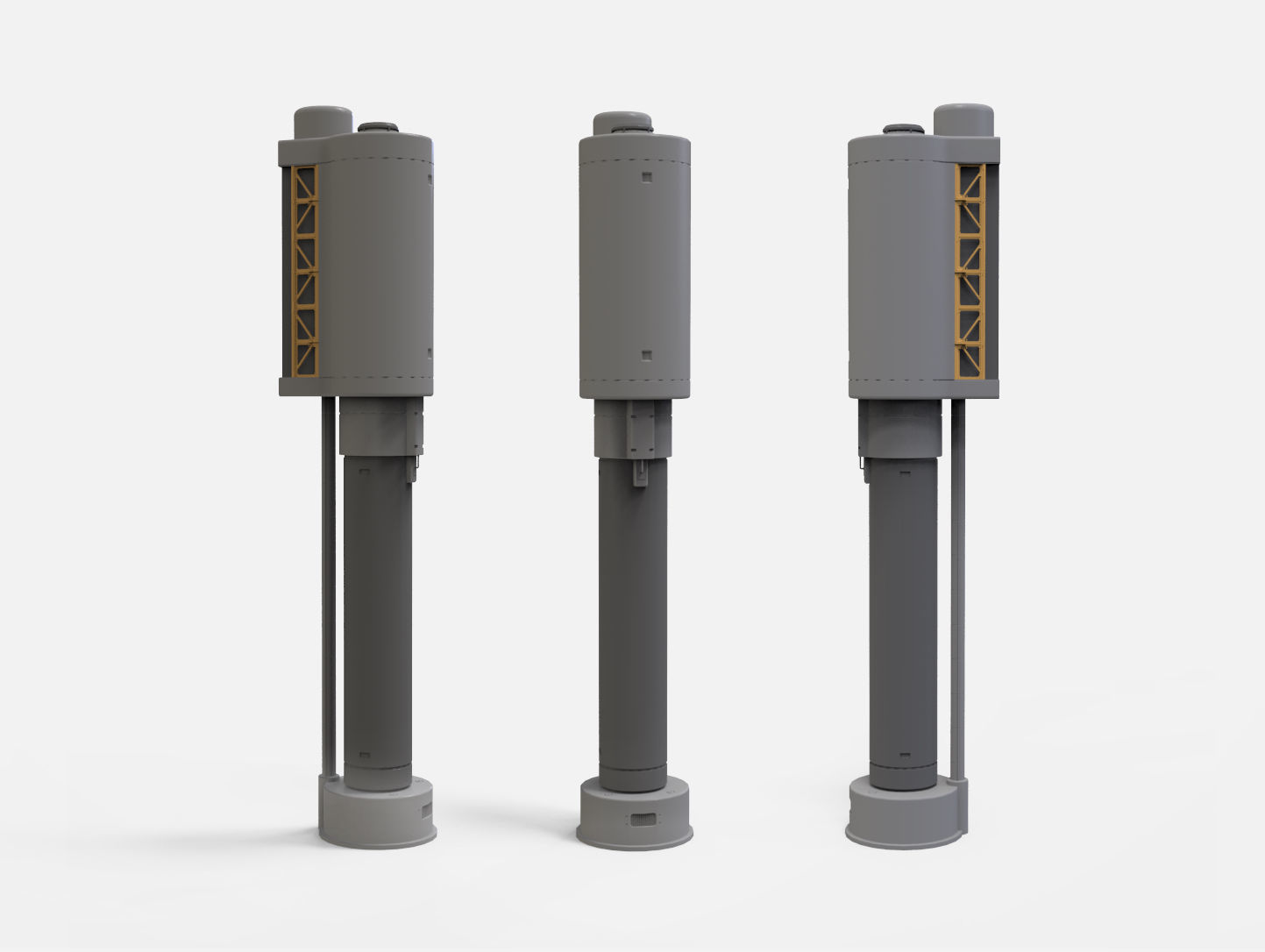 sci-fi Architecture kitbash 14 3D model_18