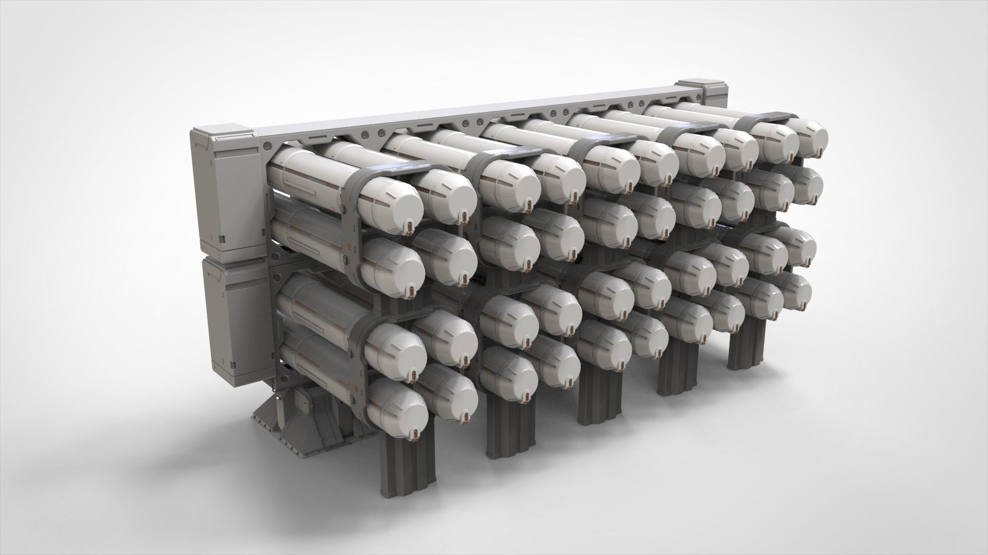 sci-fi Architecture kitbash 14 3D model_5