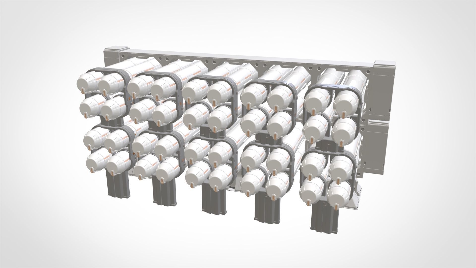 sci-fi Architecture kitbash 14 3D model_6