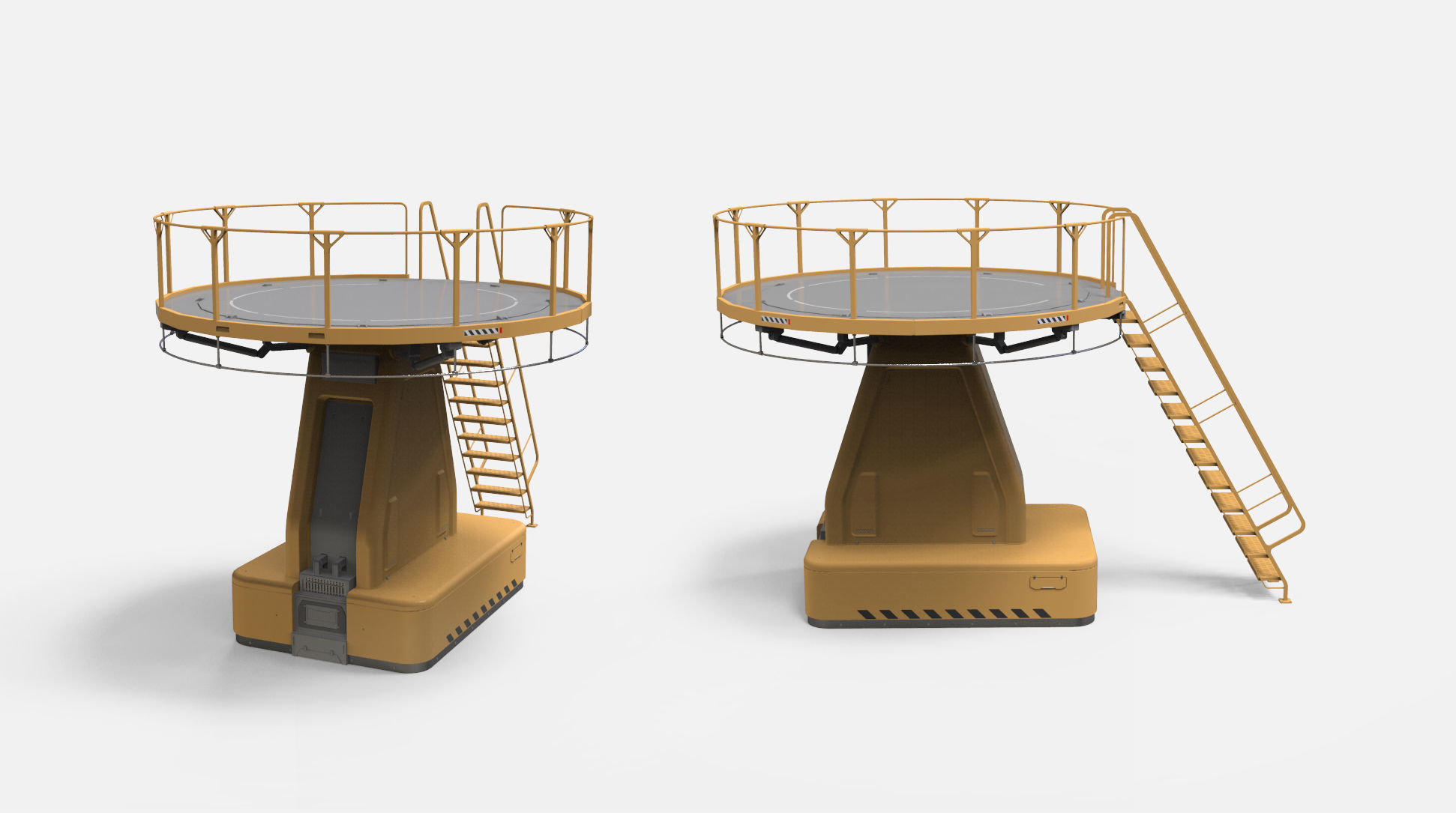 sci-fi Architecture kitbash 14 3D model_10