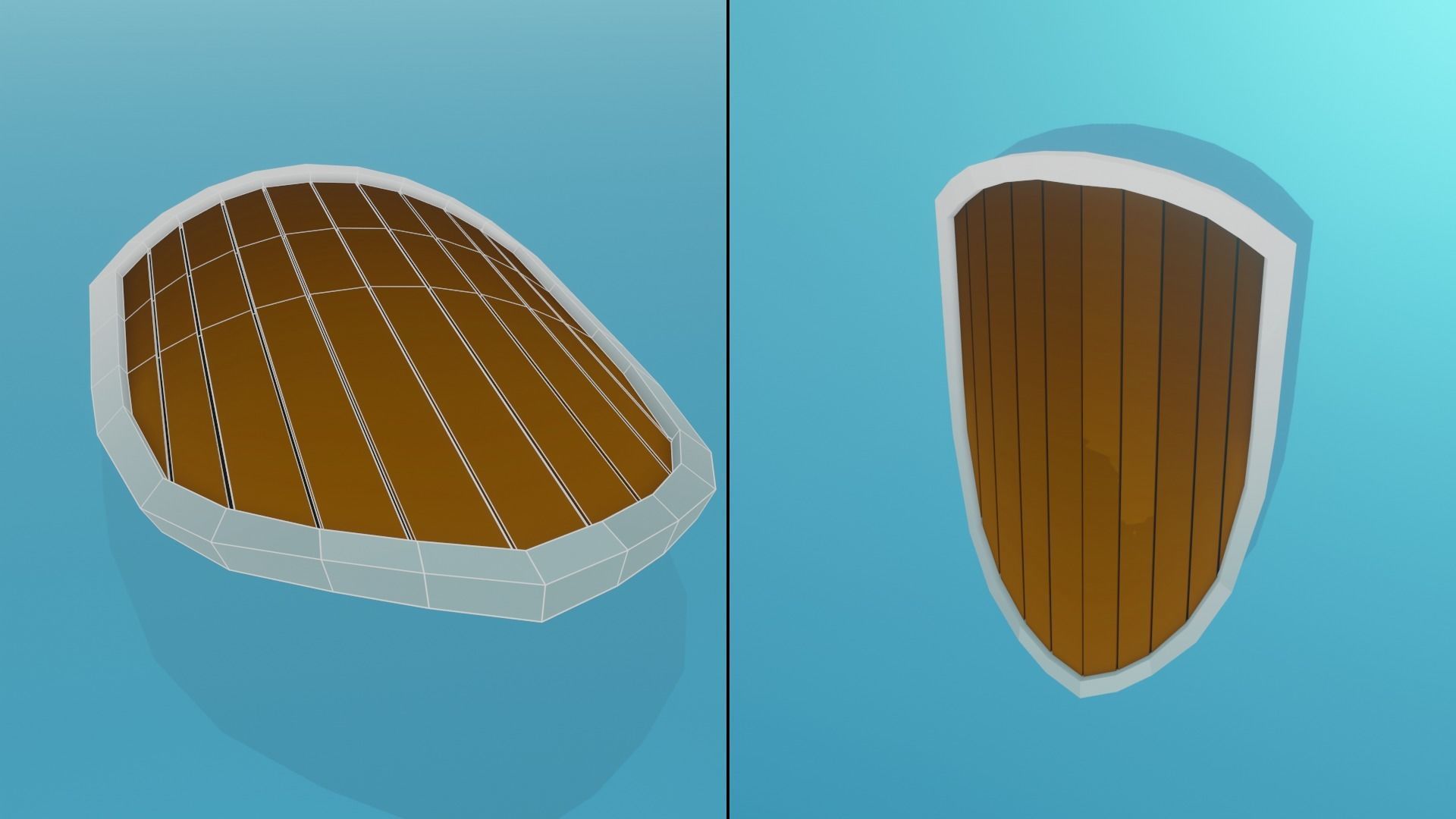 Low Poly Stylized Medieval Weapons Pack Low-poly 3D model_3