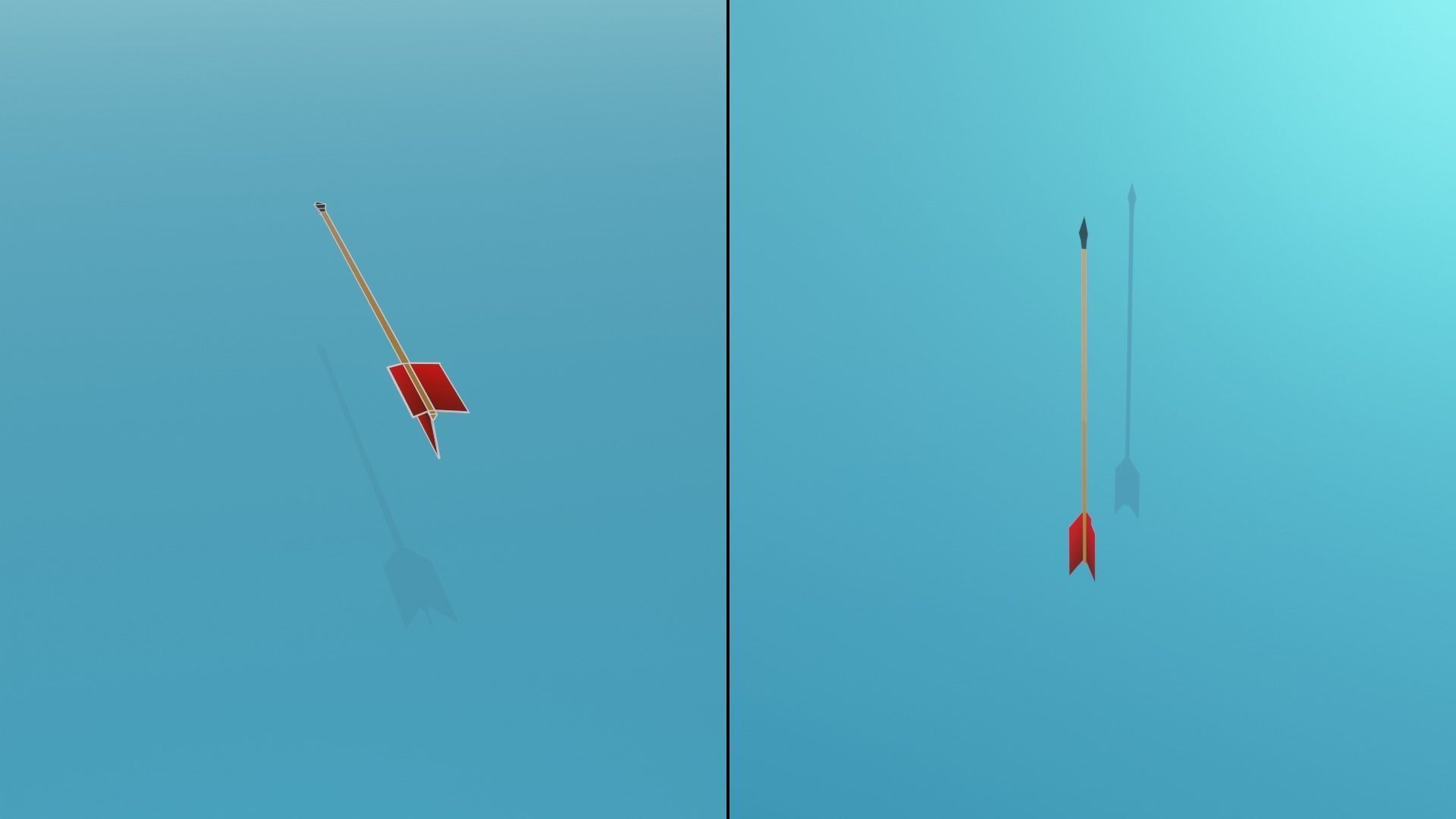 Low Poly Stylized Medieval Weapons Pack Low-poly 3D model_5