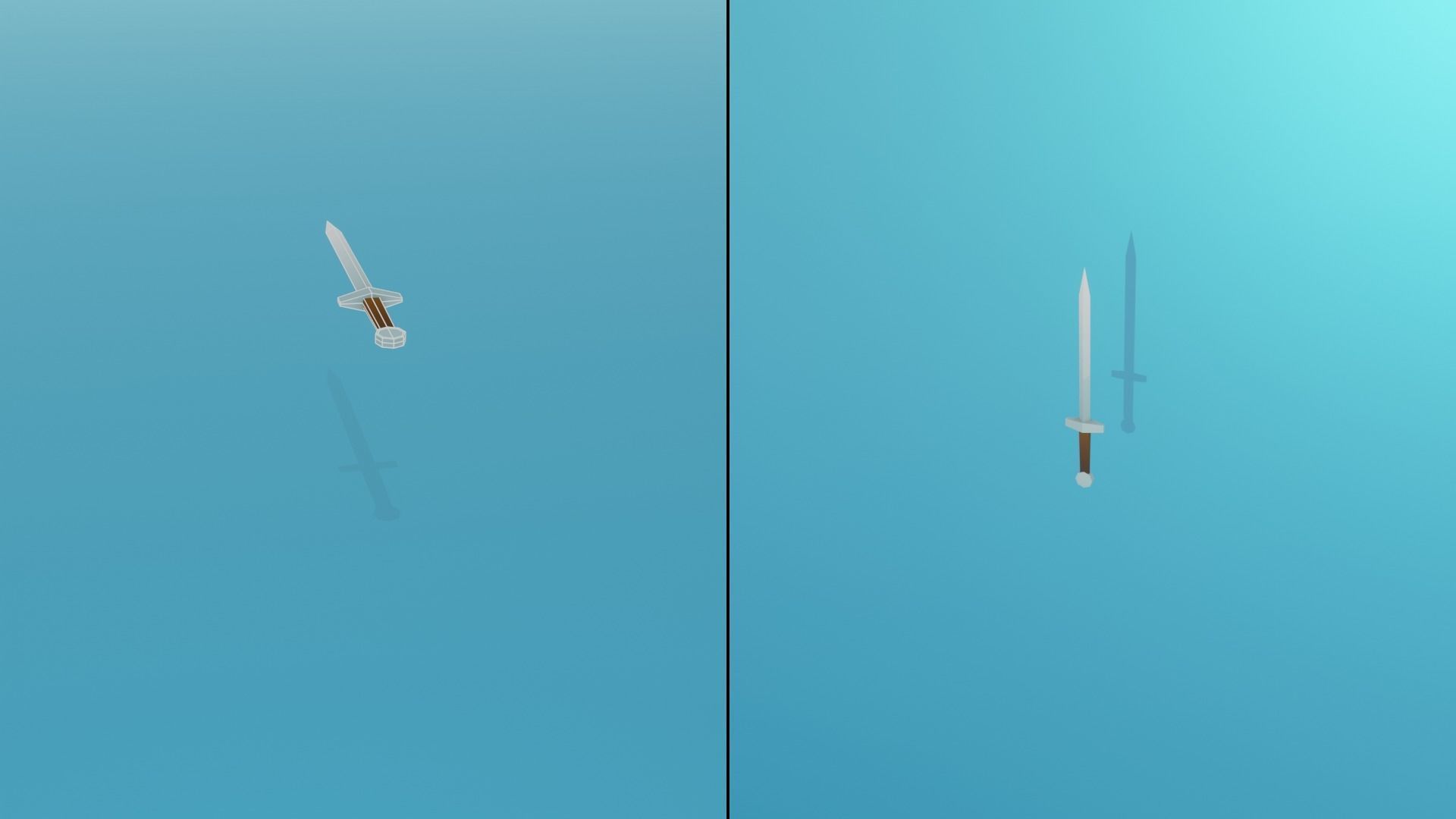 Low Poly Stylized Medieval Weapons Pack Low-poly 3D model_18