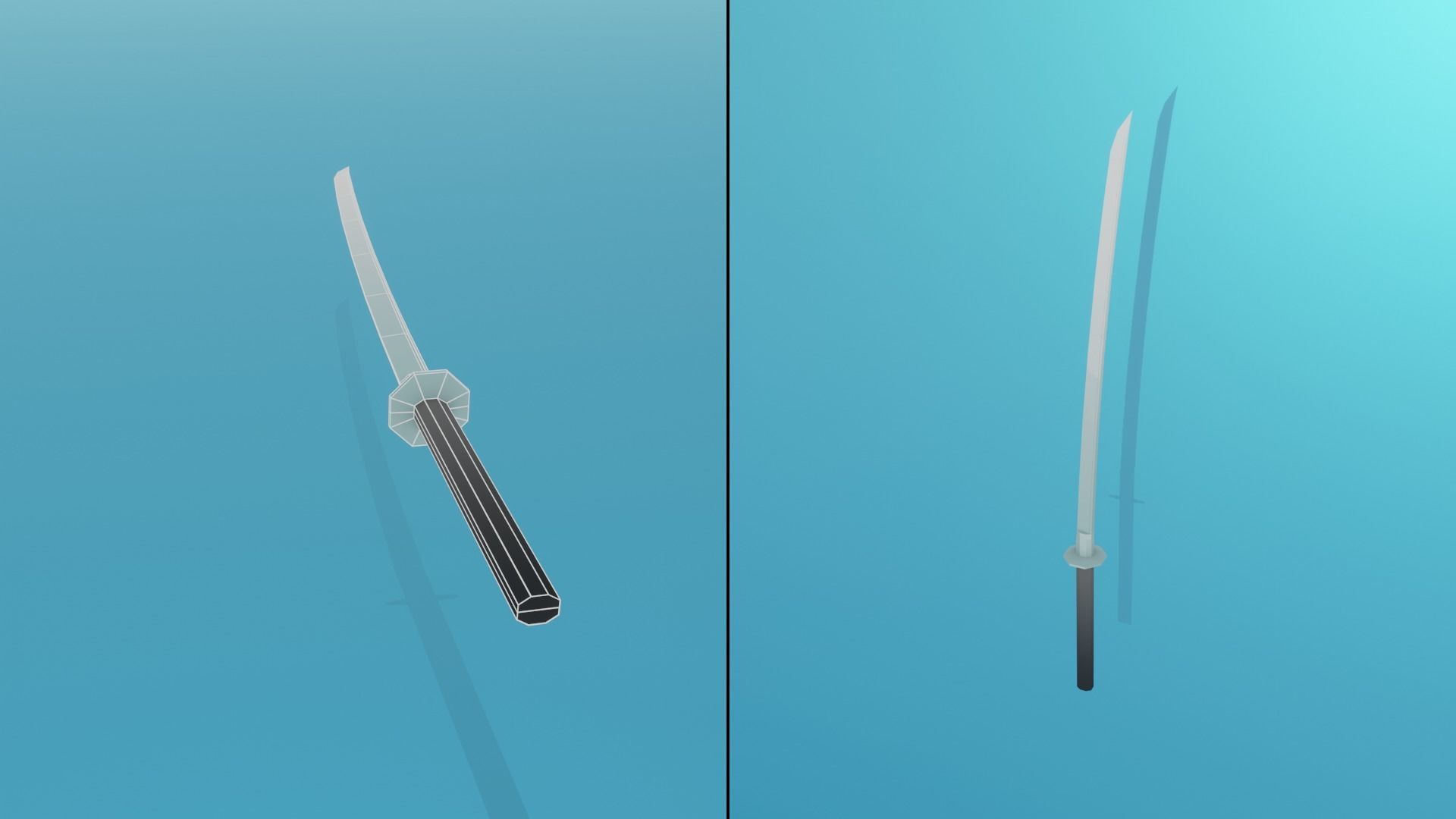 Low Poly Stylized Medieval Weapons Pack Low-poly 3D model_14