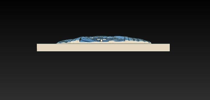 Seven-shooter mary 3D print model_3