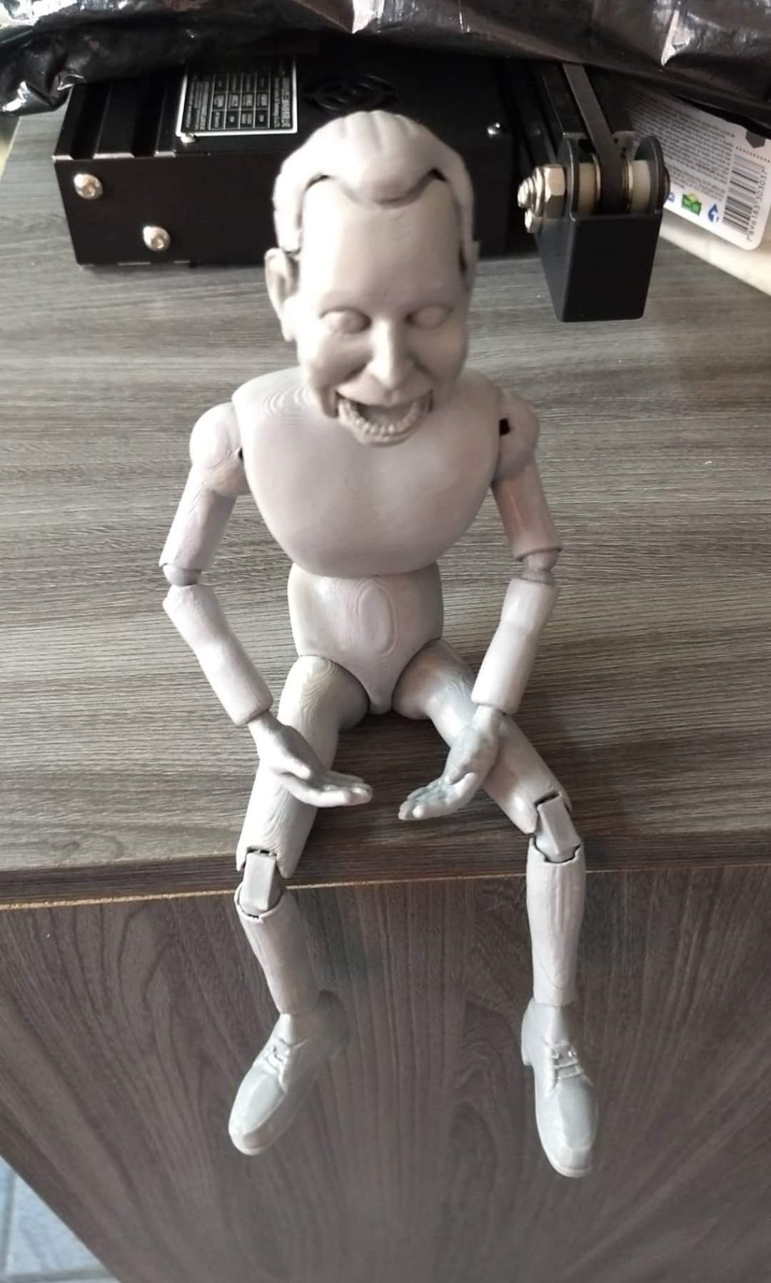 billy the doll articulated 3D print model_1