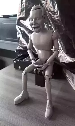 billy the doll articulated