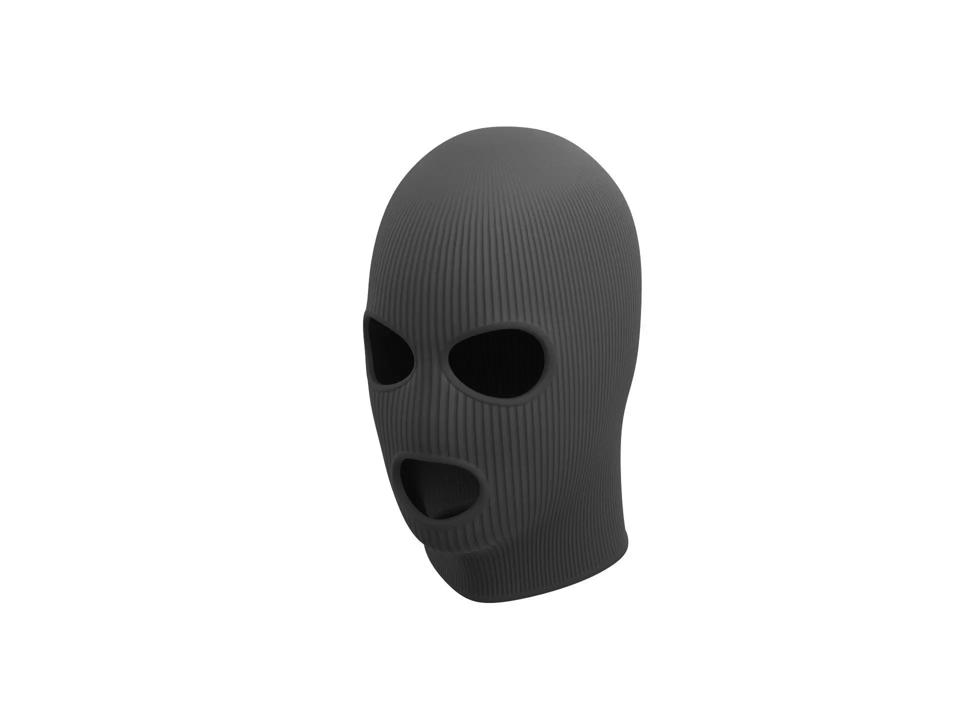 Balaclava Mask 3D model_0