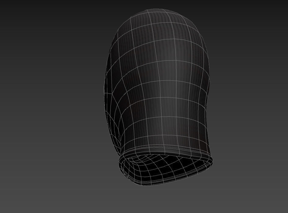 Balaclava Mask 3D model_10