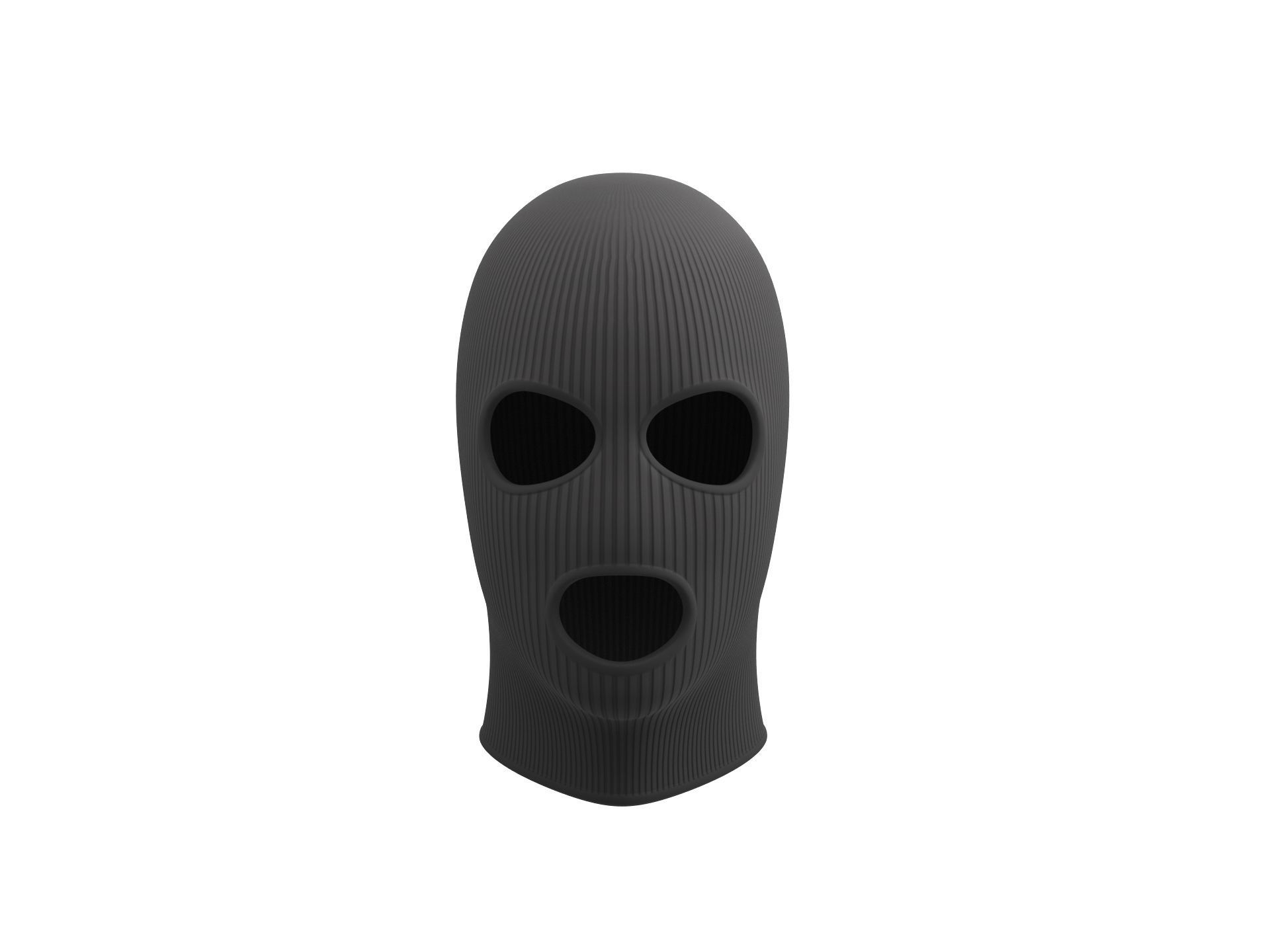 Balaclava Mask 3D model_1