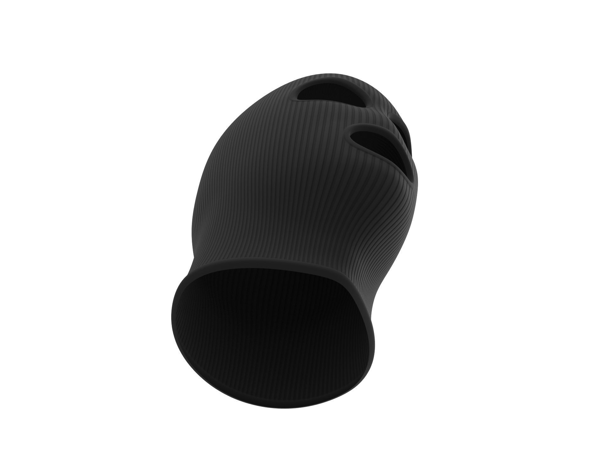 Balaclava Mask 3D model_4