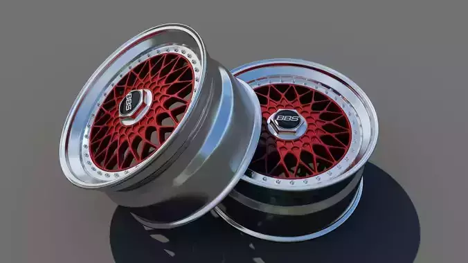 BBS Rims Free 3D model