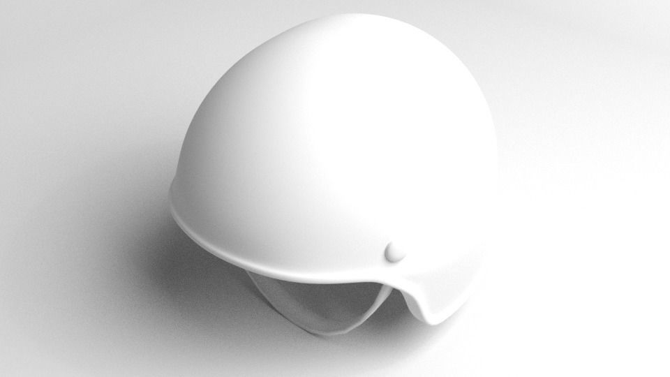 Combat Helmet - ECH 3D model_4