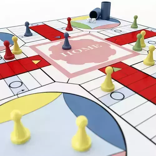 Parcheesi board game